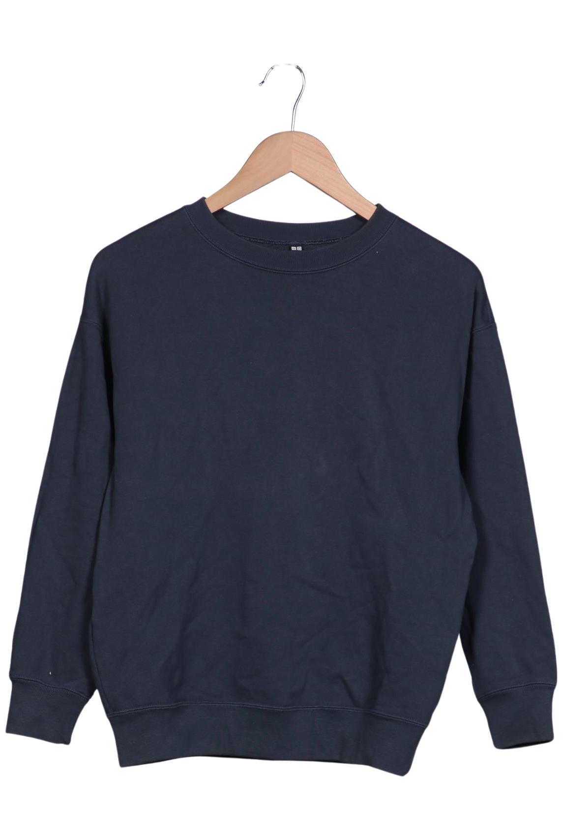 

uniqlo Damen Sweatshirt, marineblau, Gr. 34