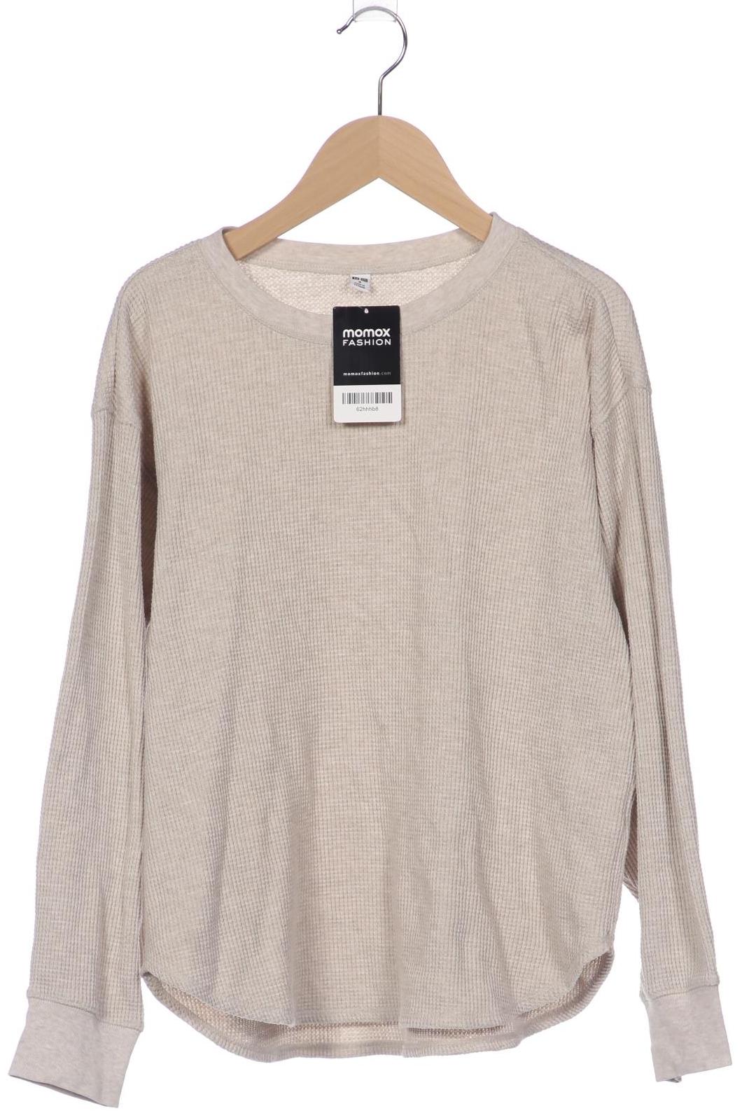 

uniqlo Damen Sweatshirt, beige, Gr. 38