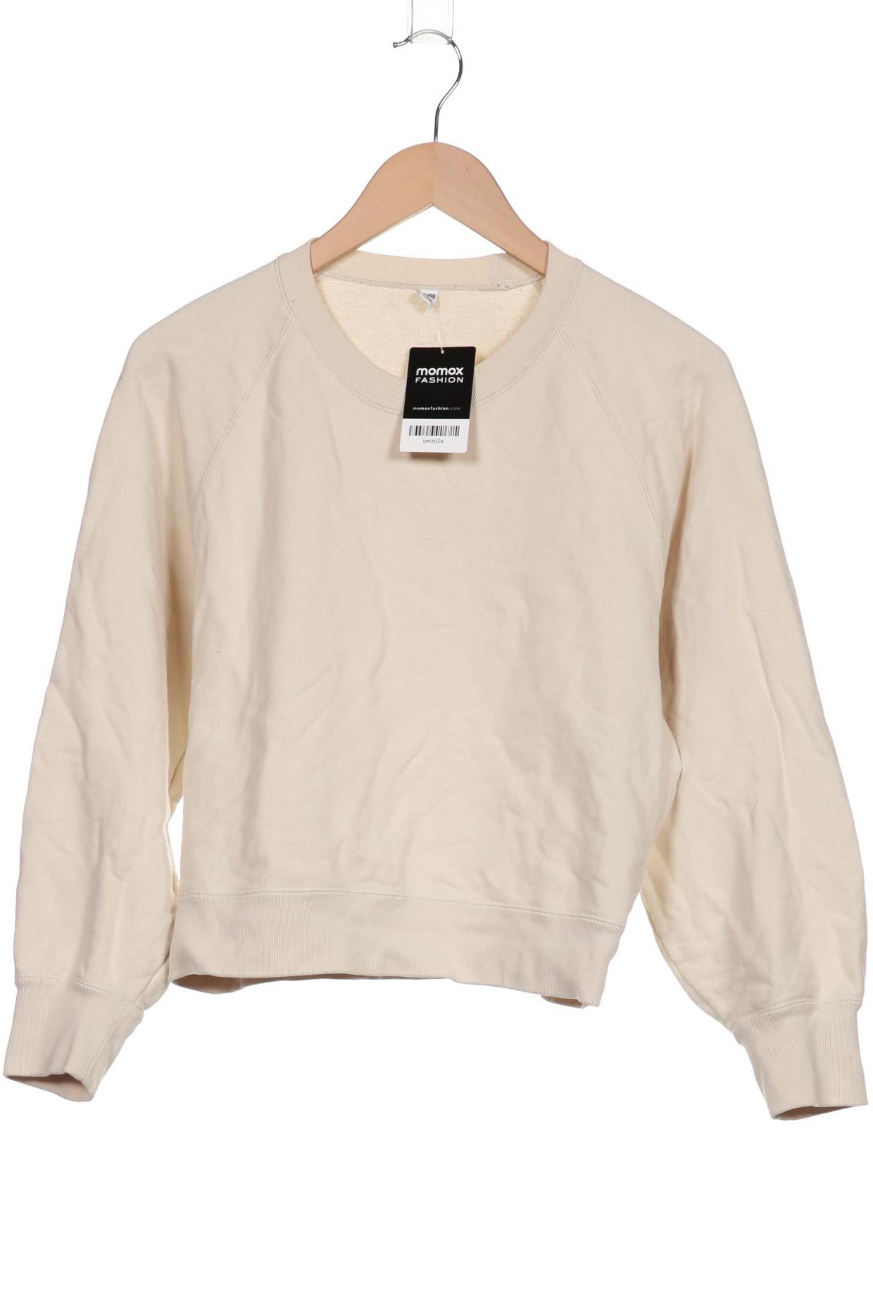 

uniqlo Damen Sweatshirt, cremeweiß