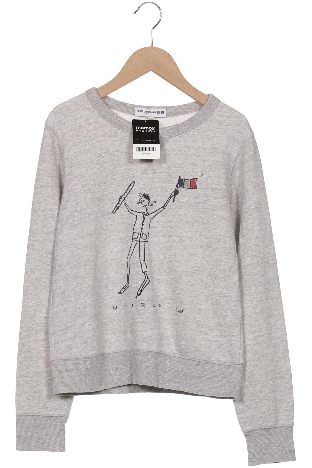 

uniqlo Damen Sweatshirt, grau, Gr. 38