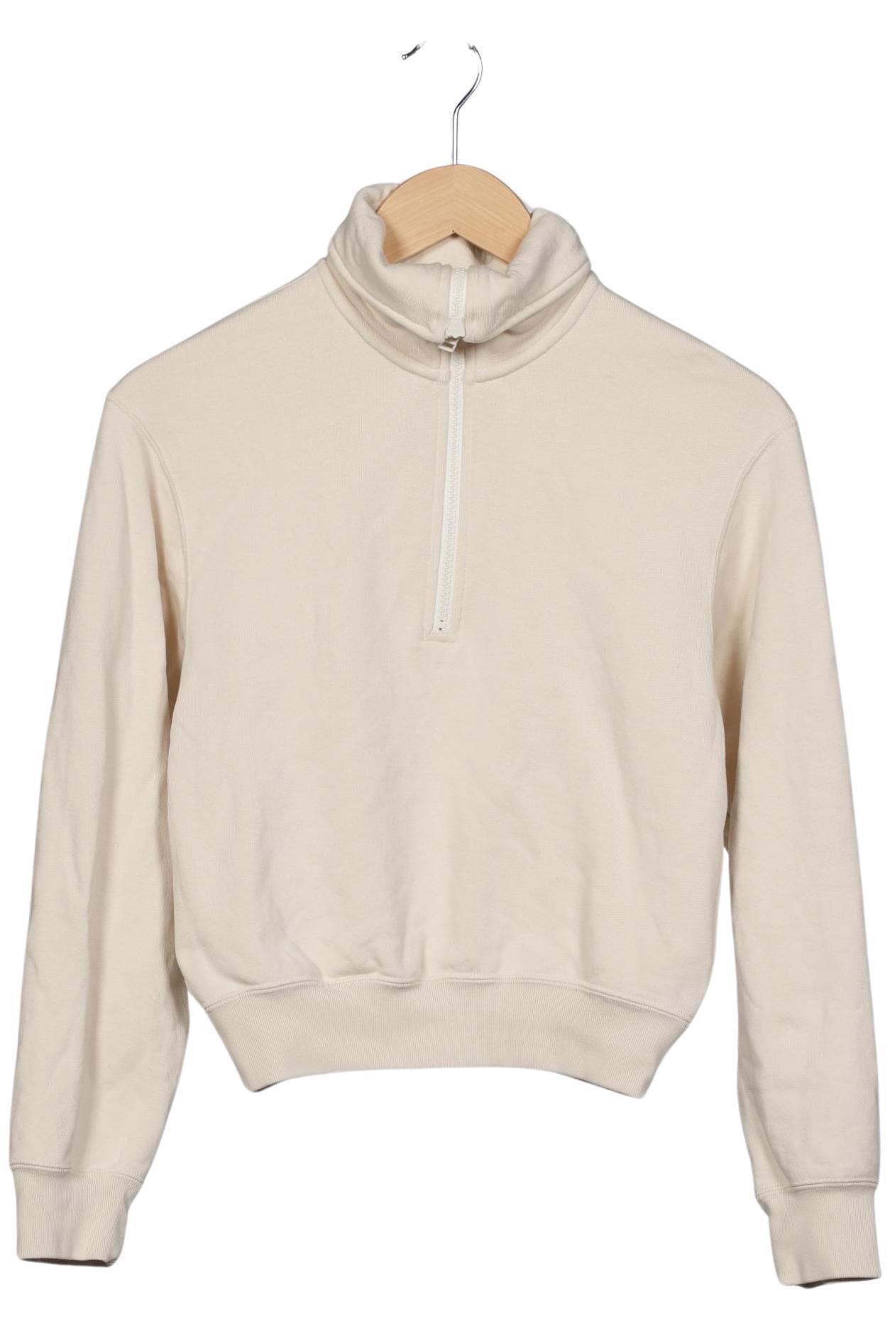 

uniqlo Damen Sweatshirt, cremeweiß, Gr. 32