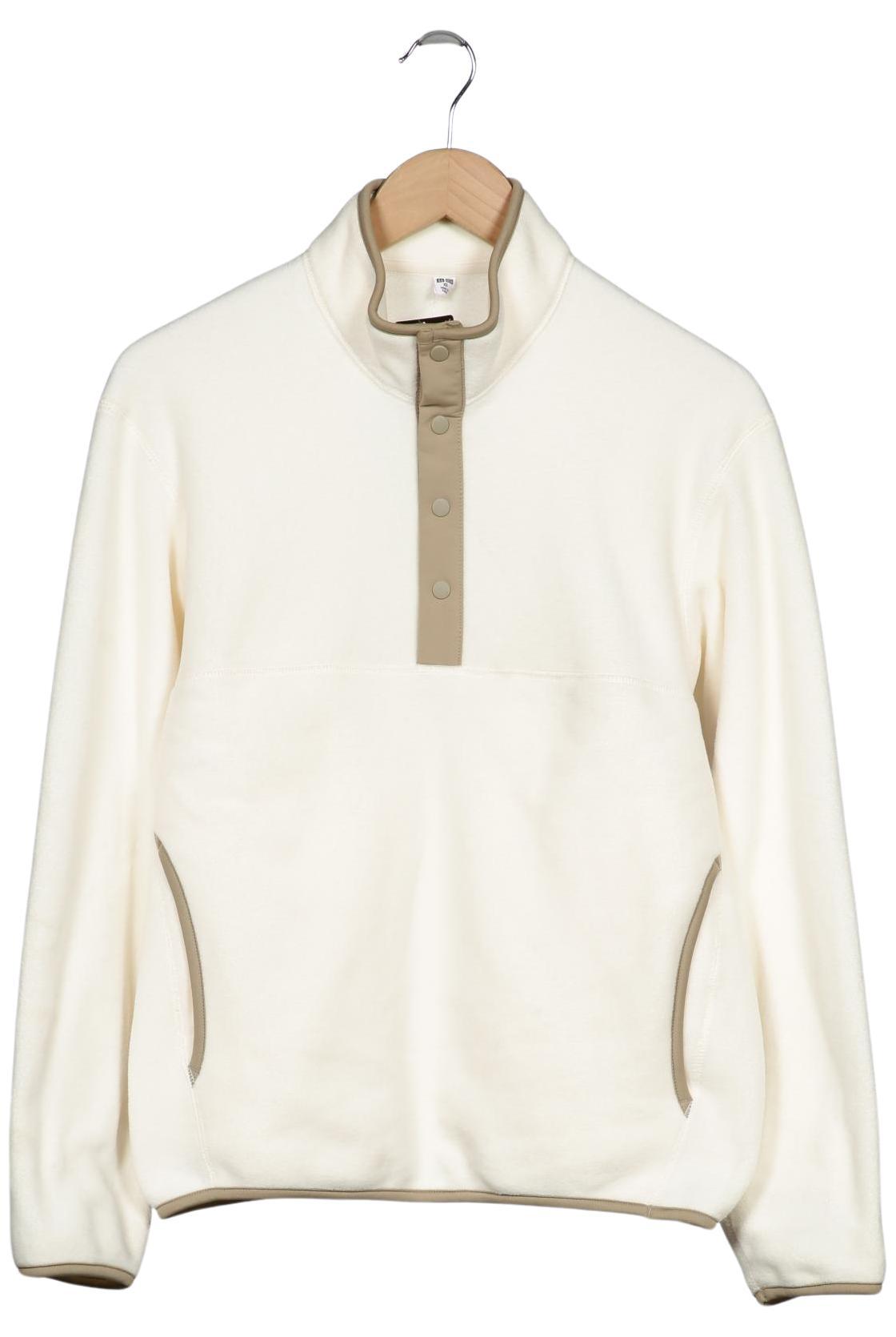 

uniqlo Damen Sweatshirt, cremeweiß, Gr. 34