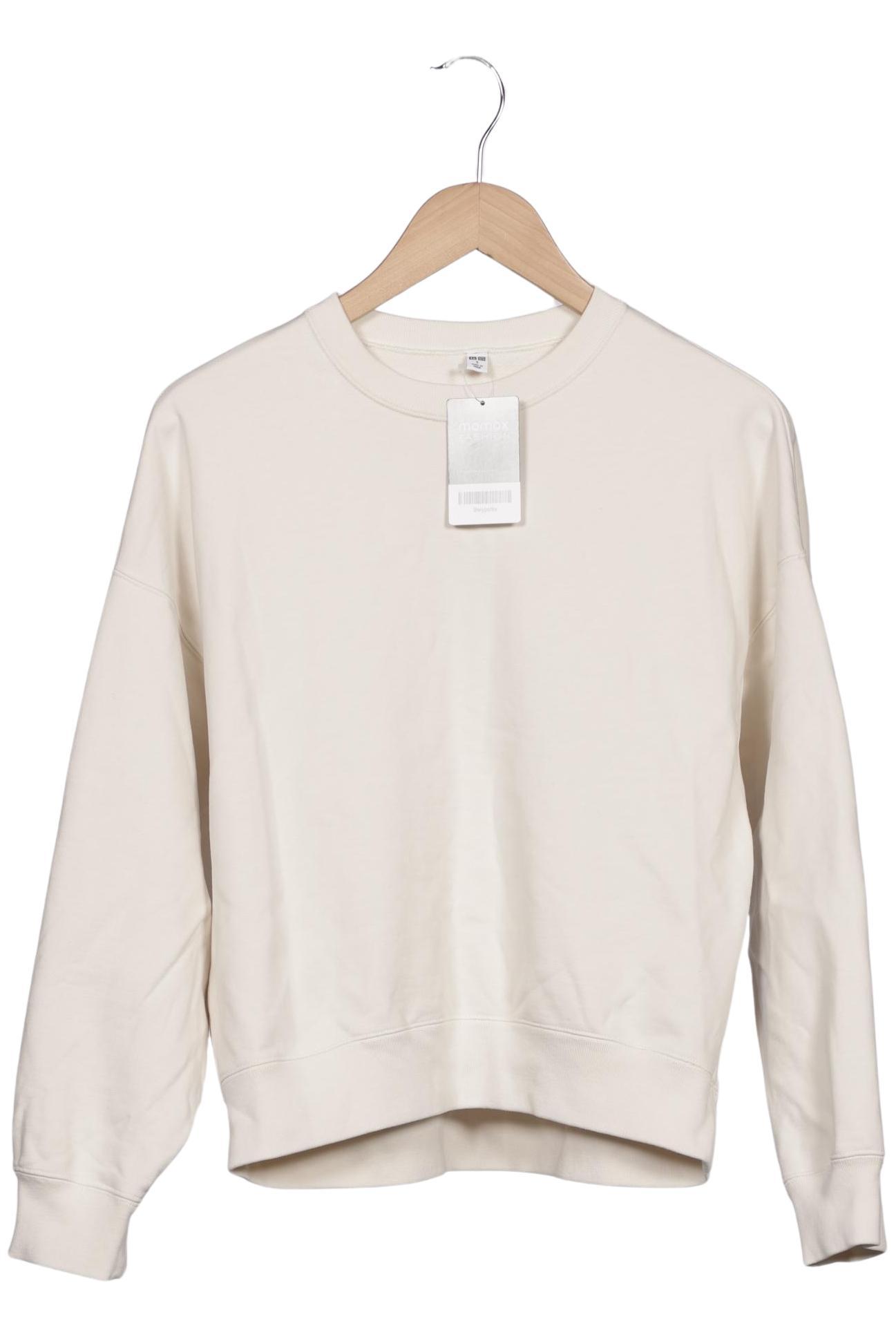 

uniqlo Damen Sweatshirt, cremeweiß, Gr. 36