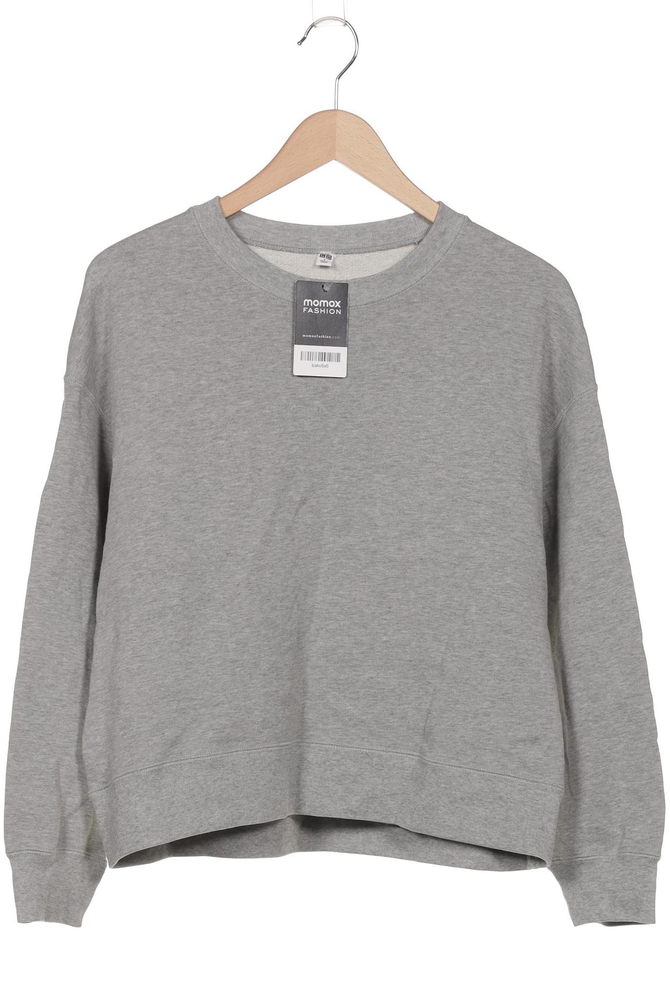

uniqlo Damen Sweatshirt, grau, Gr. 42