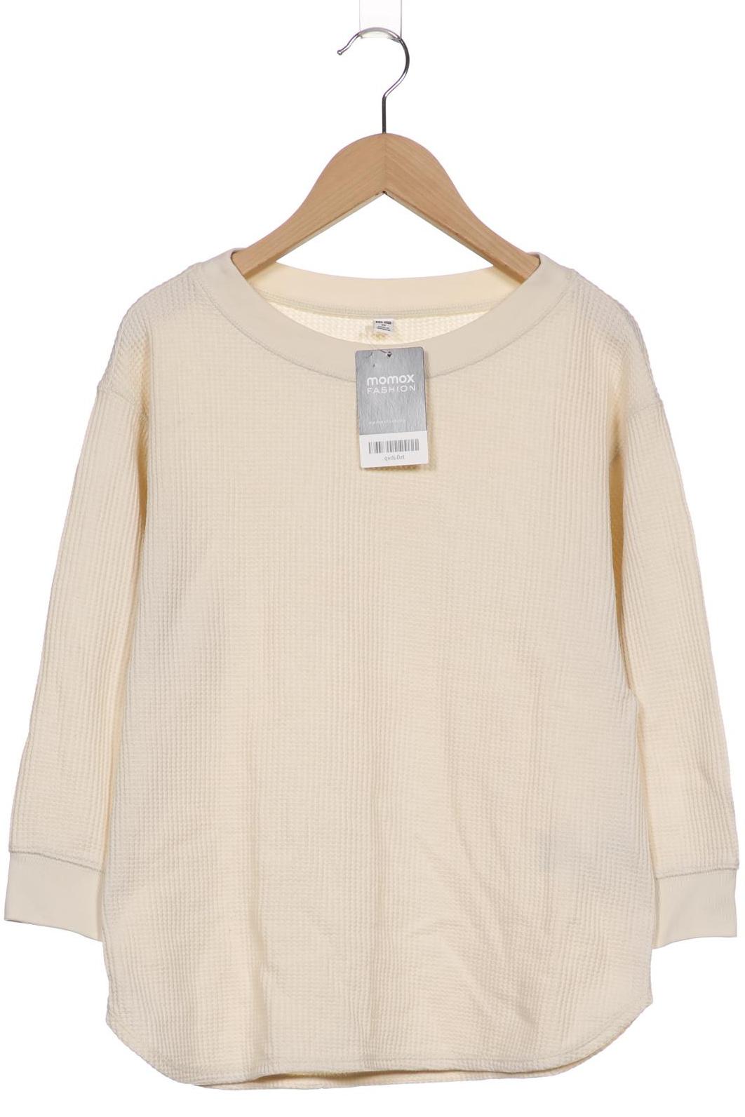 

uniqlo Damen Sweatshirt, cremeweiß, Gr. 34