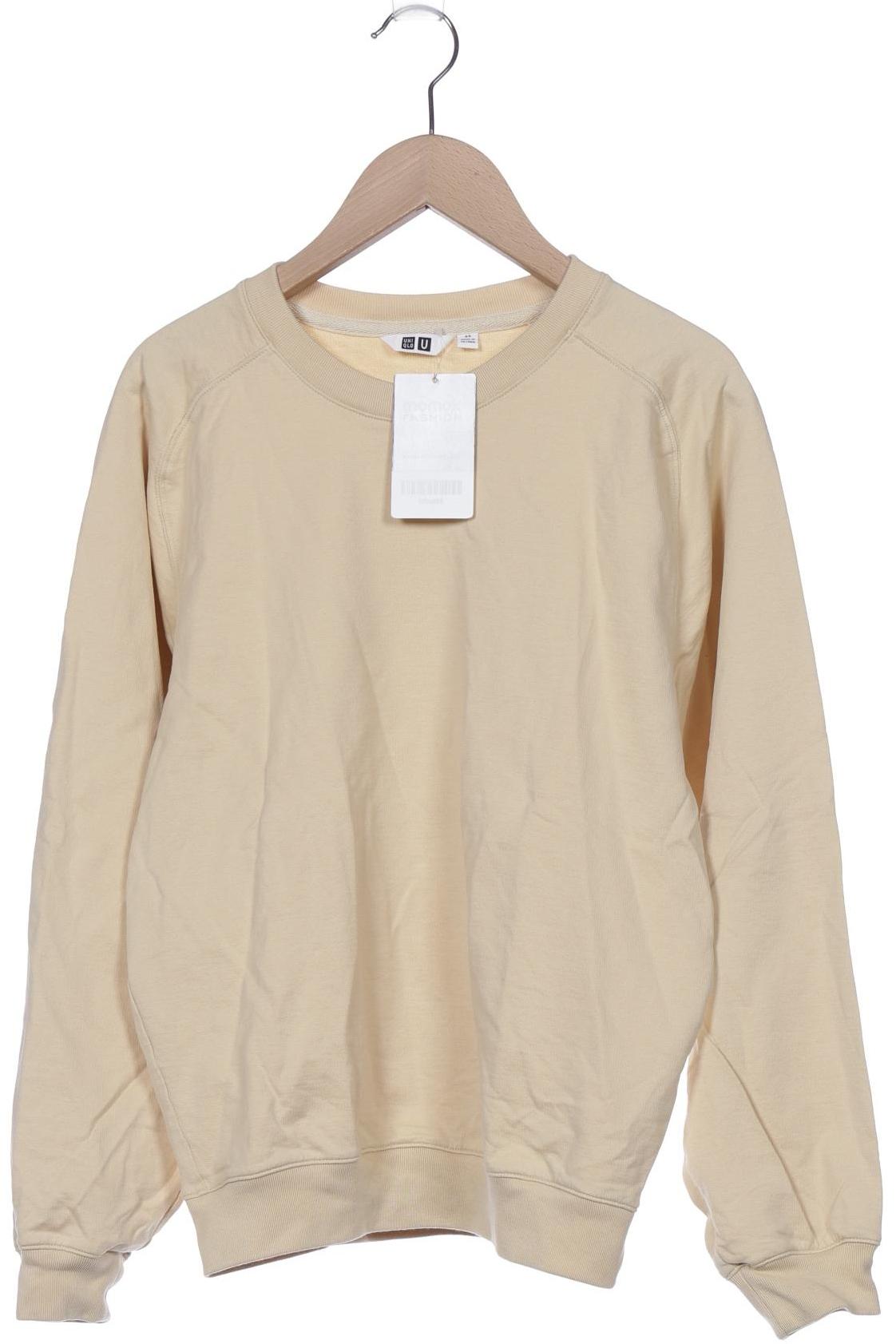 

uniqlo Damen Sweatshirt, beige, Gr. 34