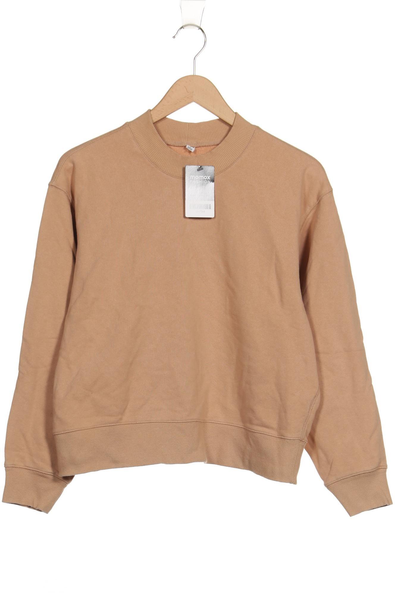 

uniqlo Damen Sweatshirt, beige, Gr. 36