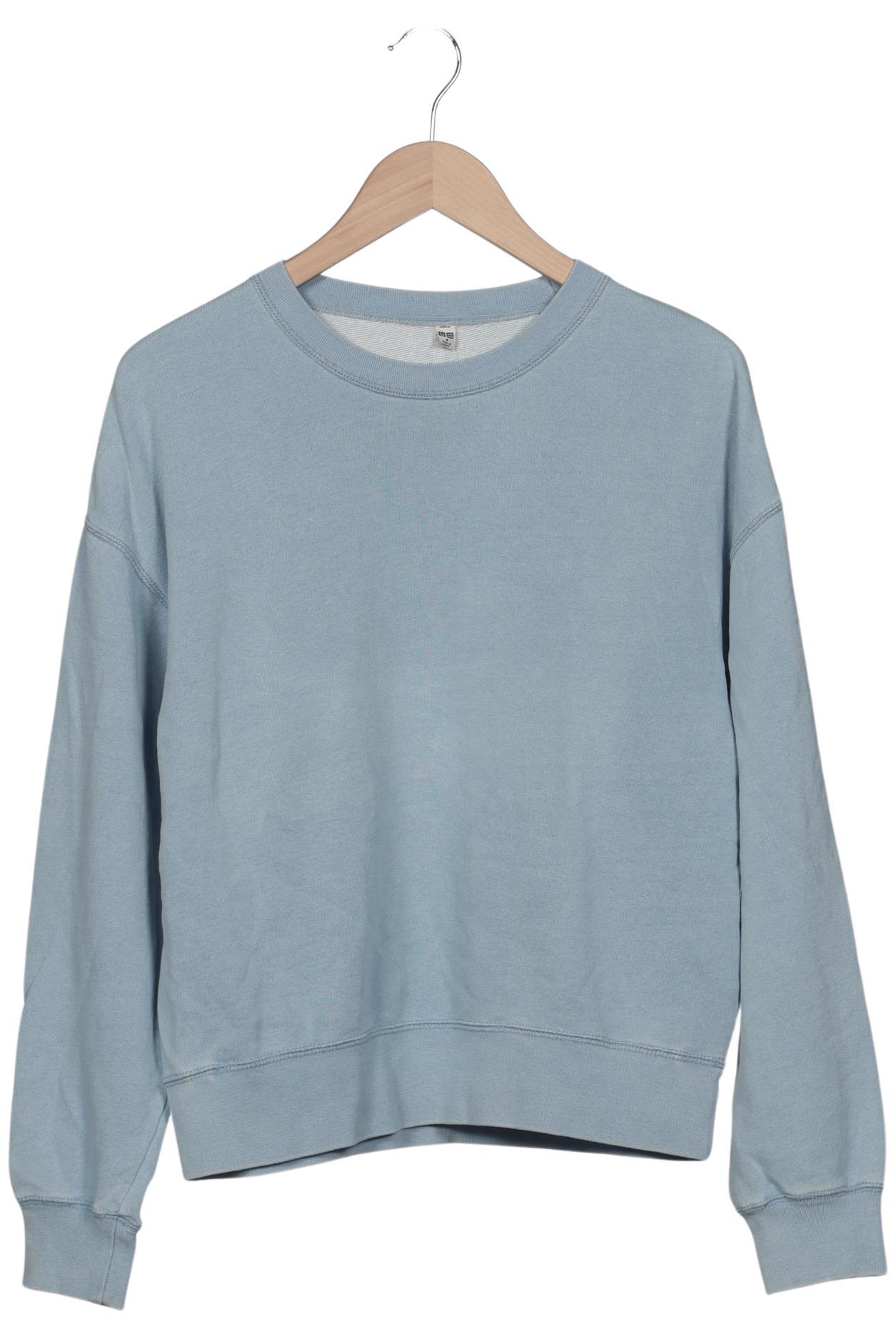 

uniqlo Damen Sweatshirt, hellblau, Gr. 38