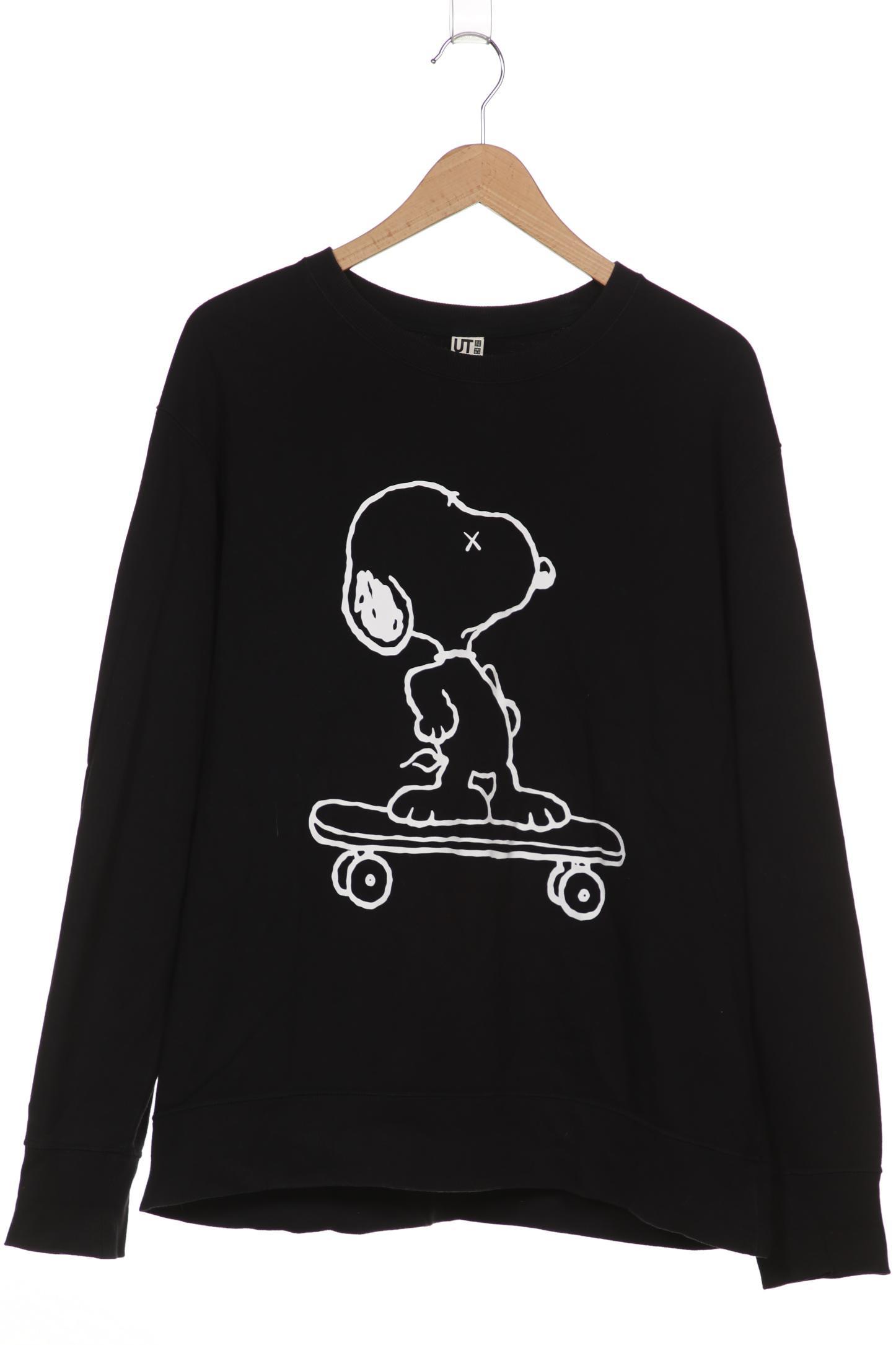 

uniqlo Damen Sweatshirt, schwarz