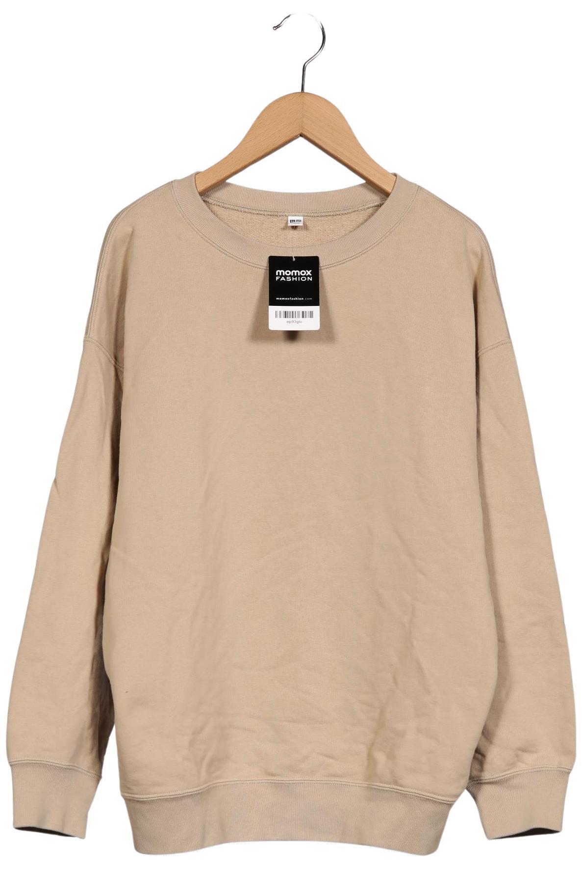 

uniqlo Damen Sweatshirt, beige, Gr. 36