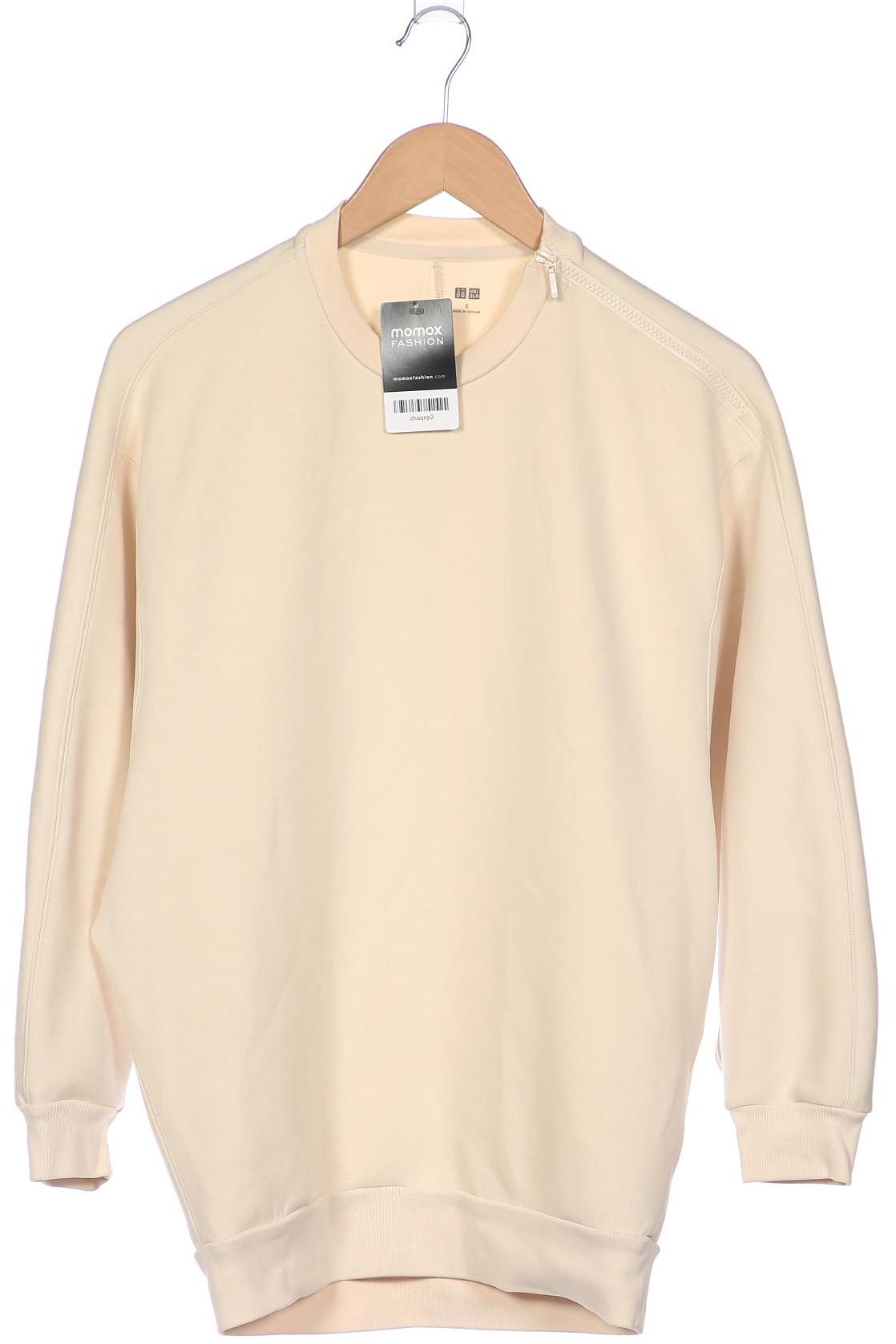 

uniqlo Damen Sweatshirt, beige, Gr. 36