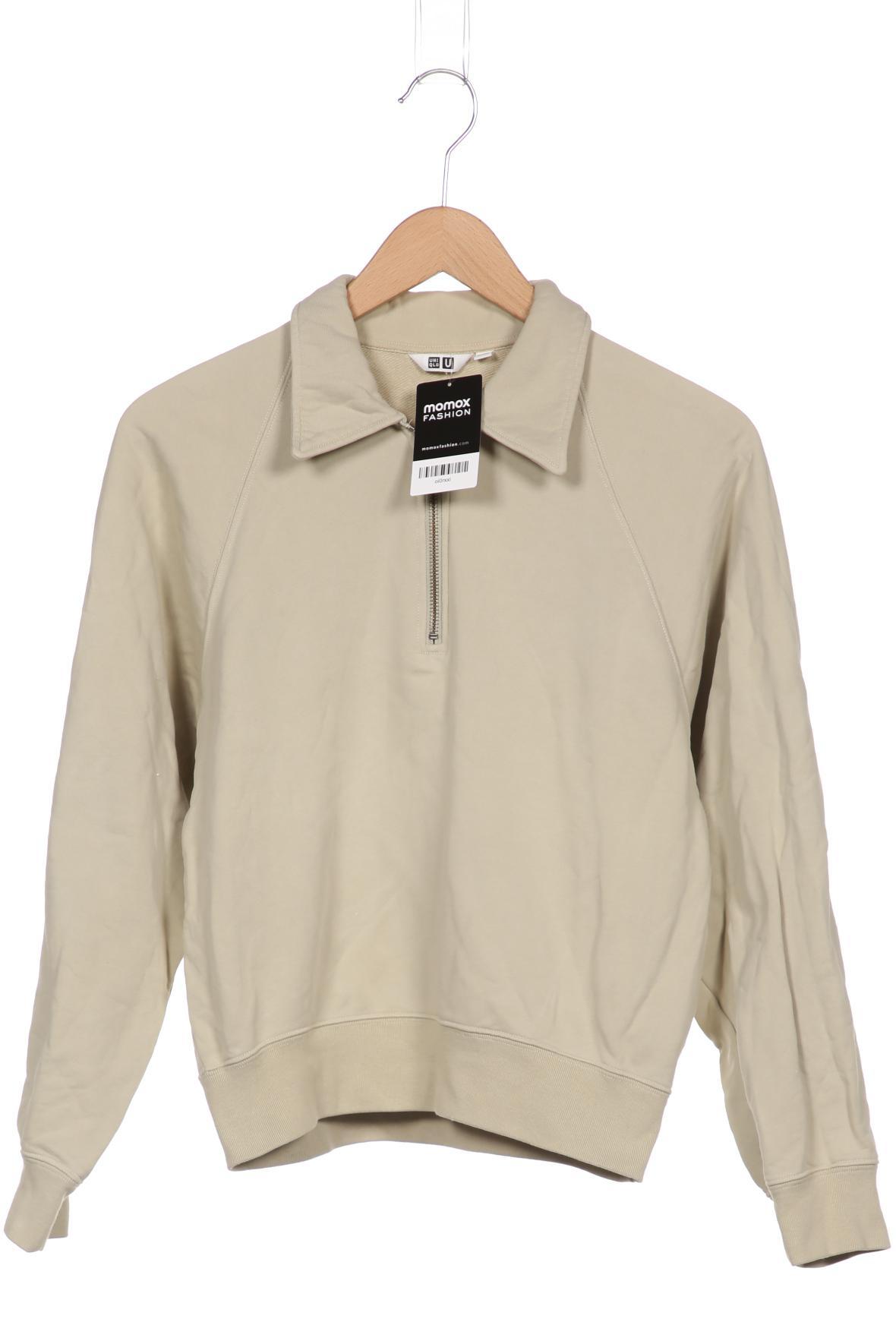 

uniqlo Damen Sweatshirt, cremeweiß, Gr. 36