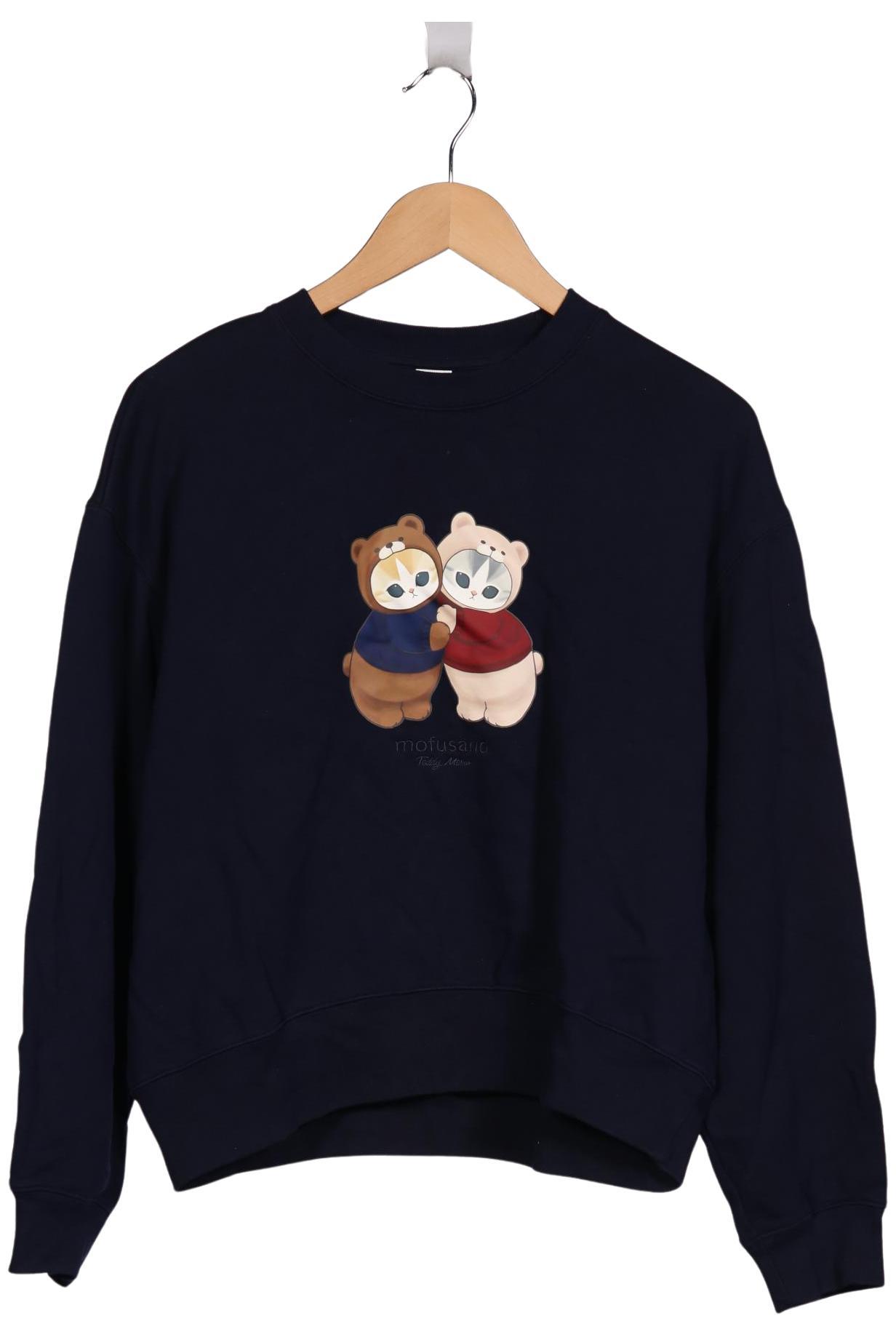 

uniqlo Damen Sweatshirt, marineblau, Gr. 34