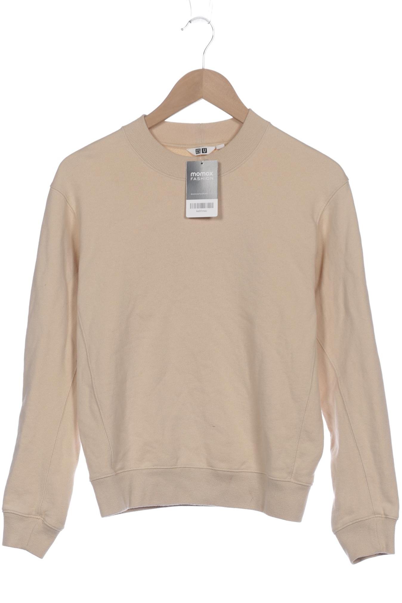 

uniqlo Damen Sweatshirt, beige, Gr. 34