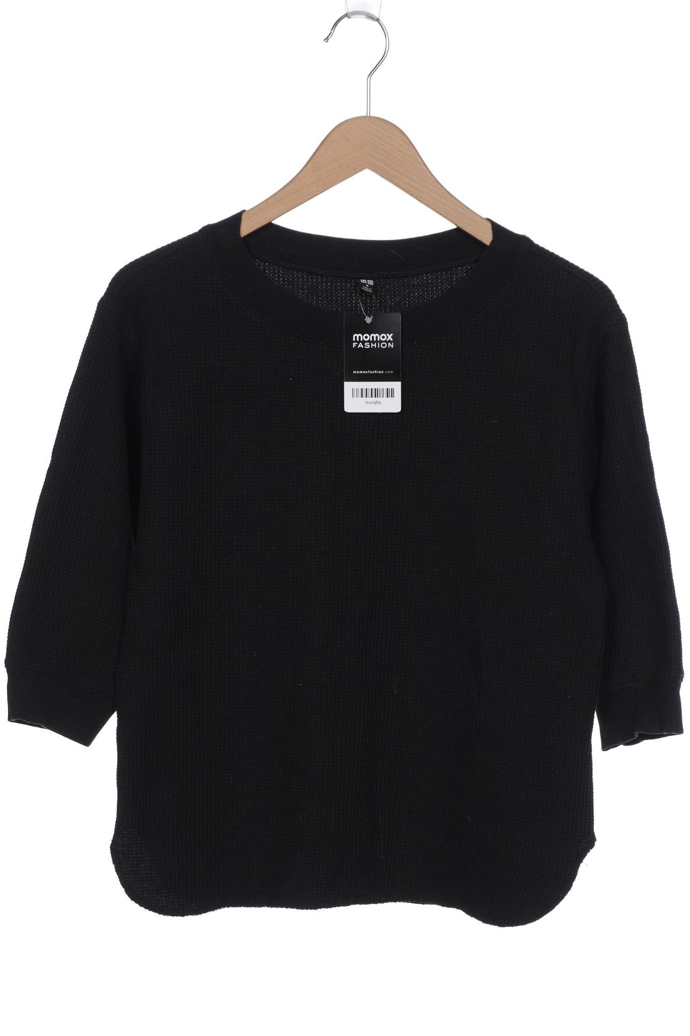 

uniqlo Damen Sweatshirt, schwarz