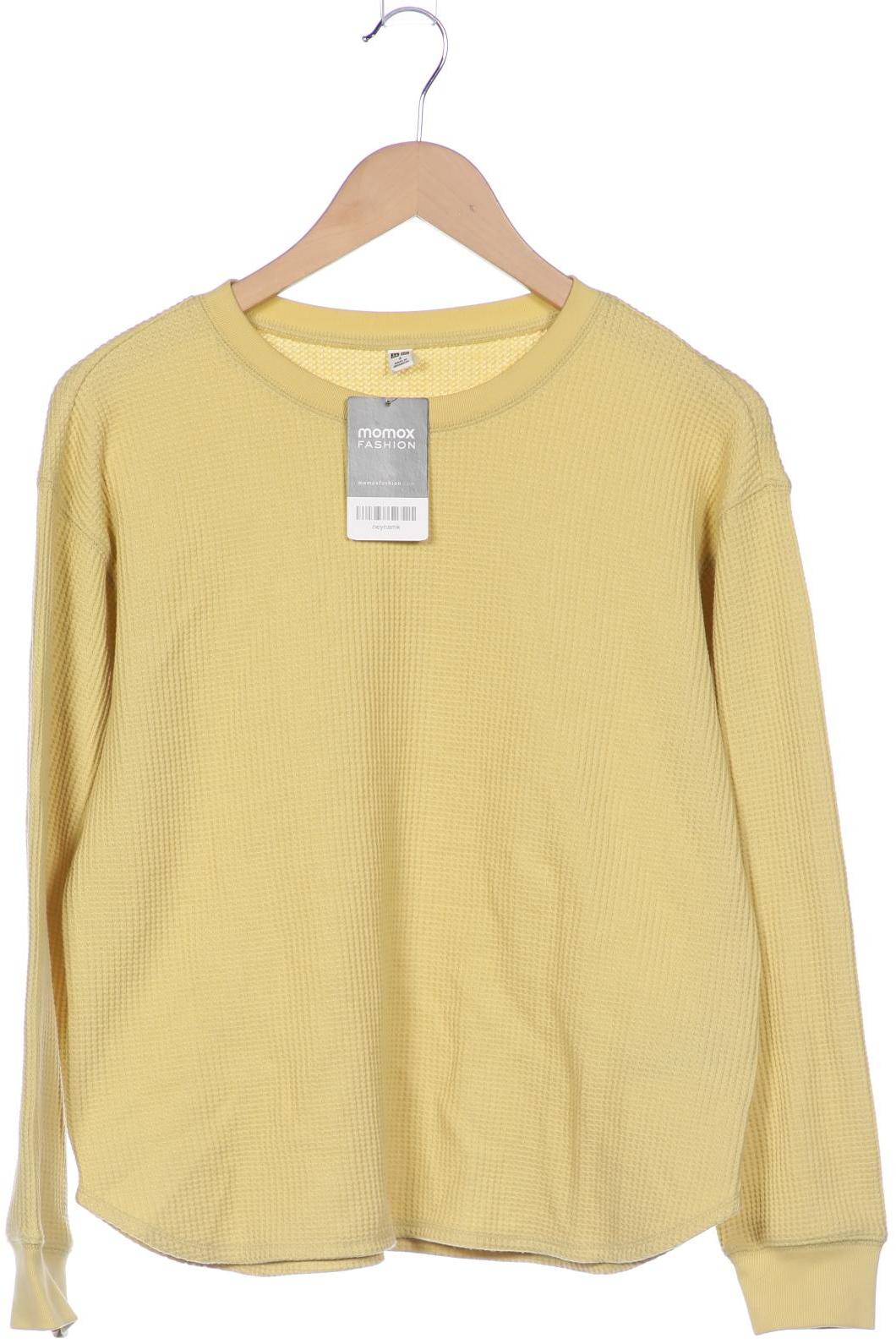 

uniqlo Damen Sweatshirt, gelb, Gr. 36