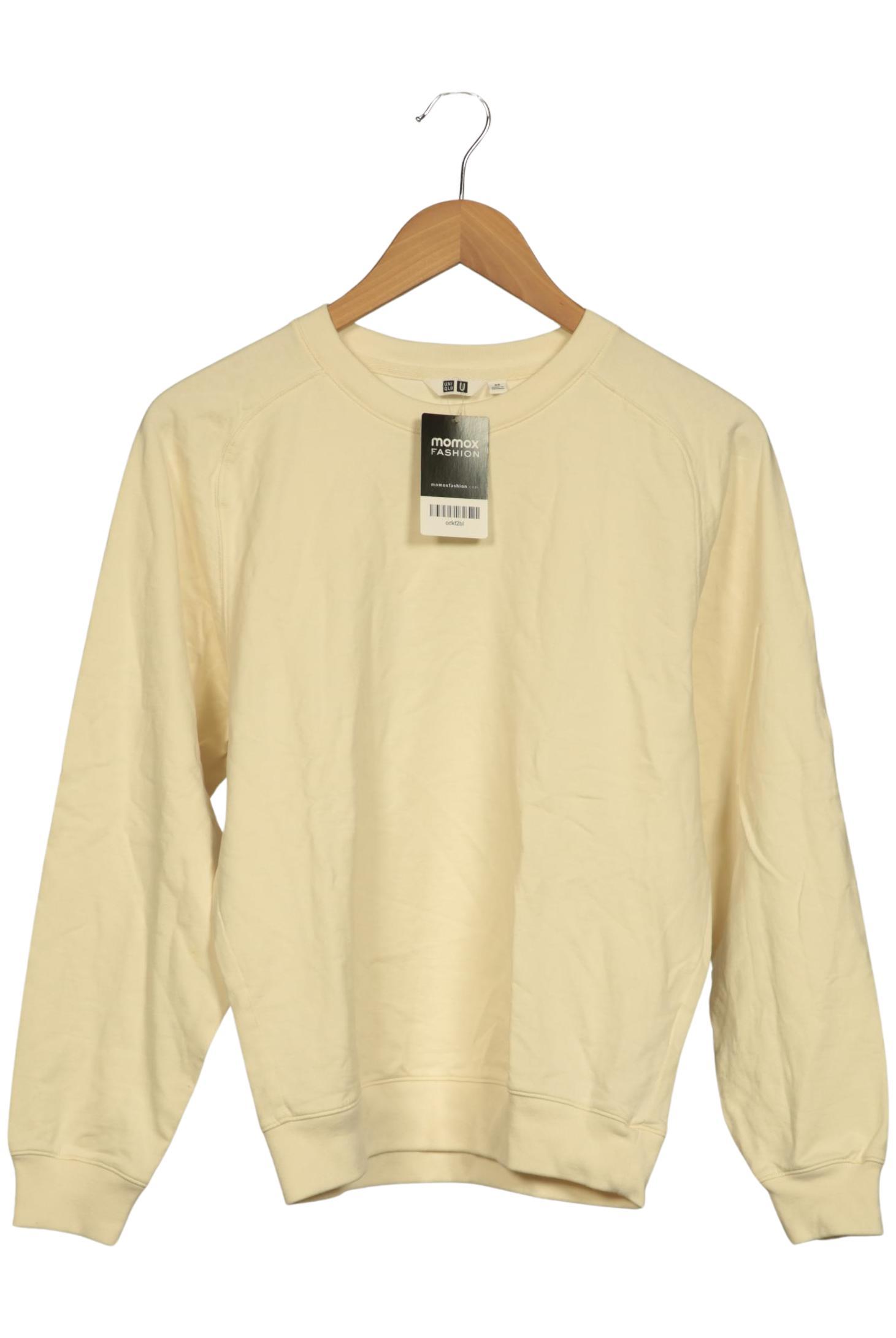 

uniqlo Damen Sweatshirt, cremeweiß, Gr. 34