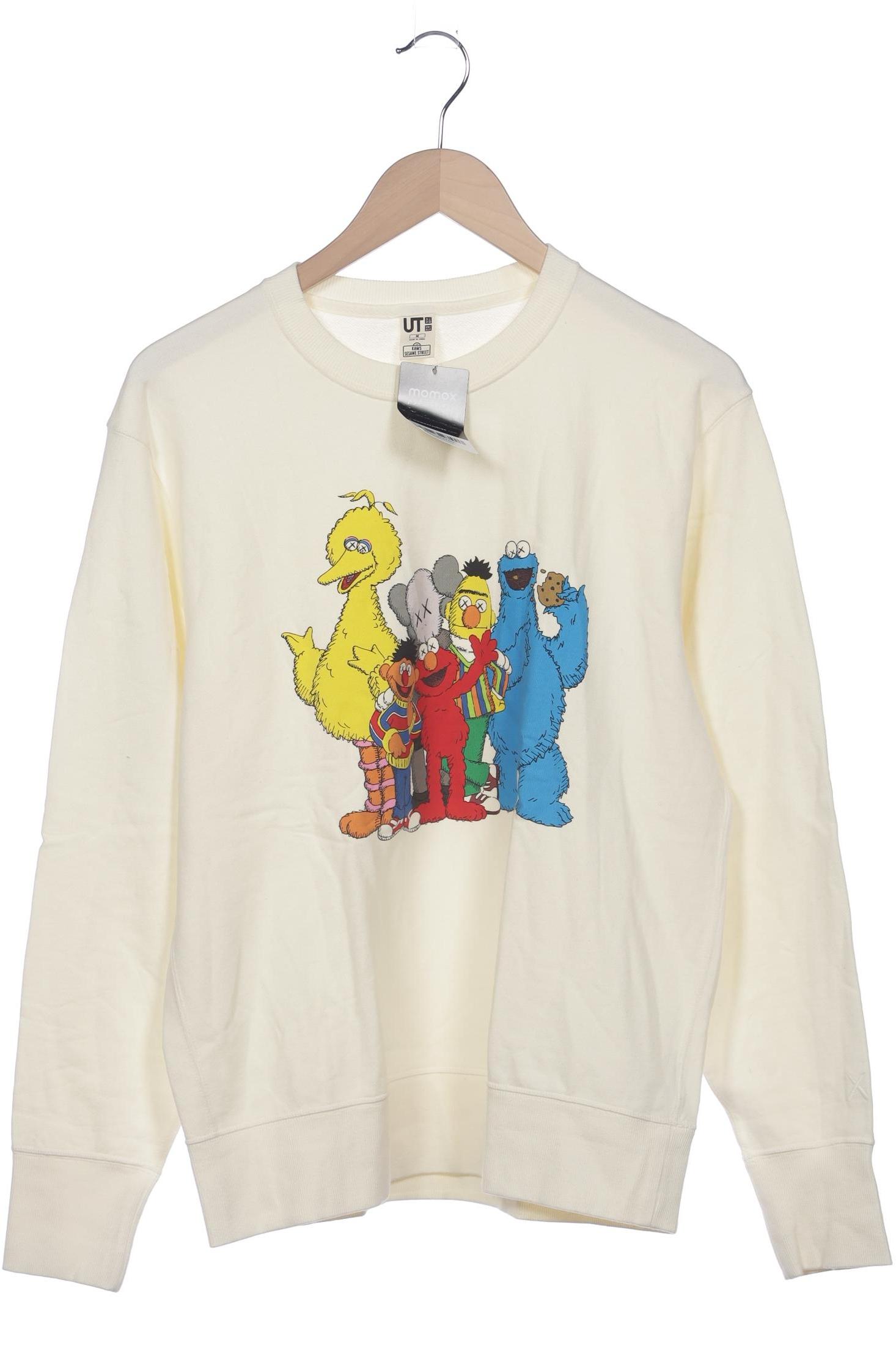

uniqlo Damen Sweatshirt, cremeweiß, Gr. 38