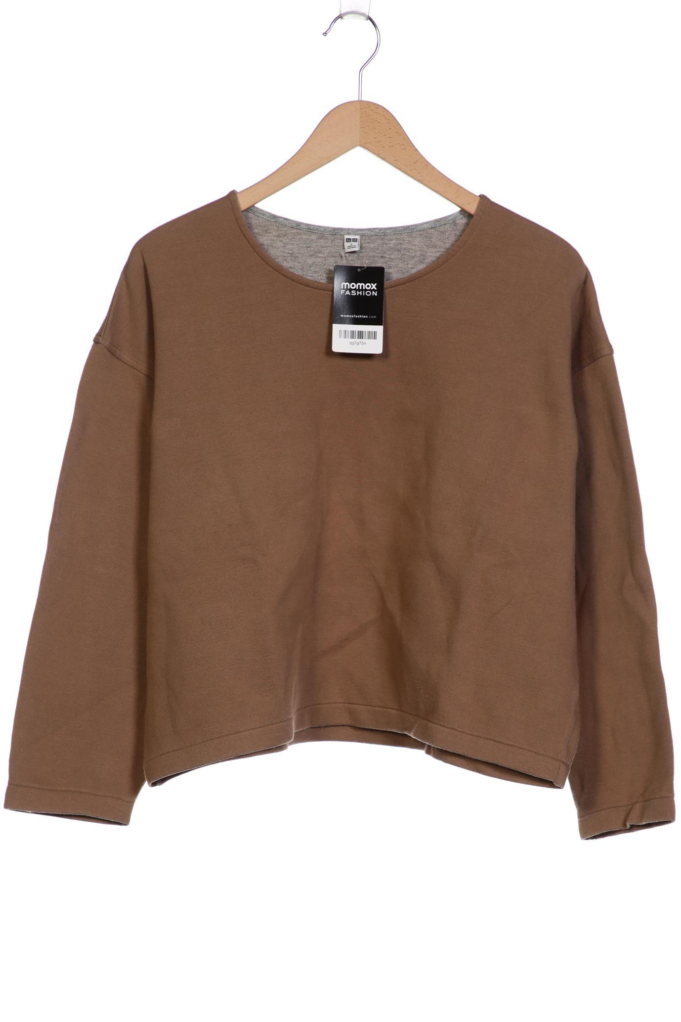 

uniqlo Damen Sweatshirt, beige, Gr. 42