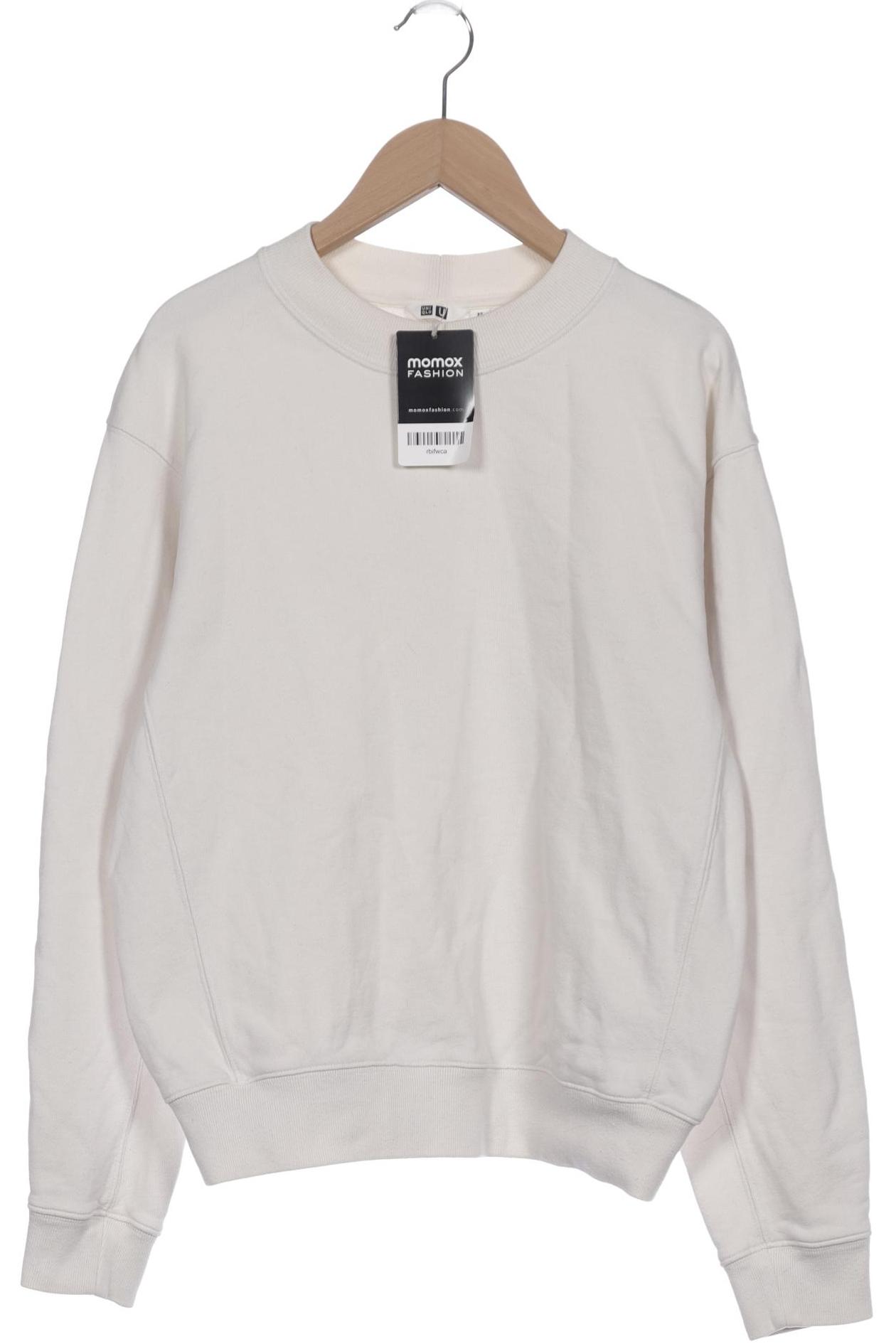 

uniqlo Damen Sweatshirt, weiß, Gr. 34