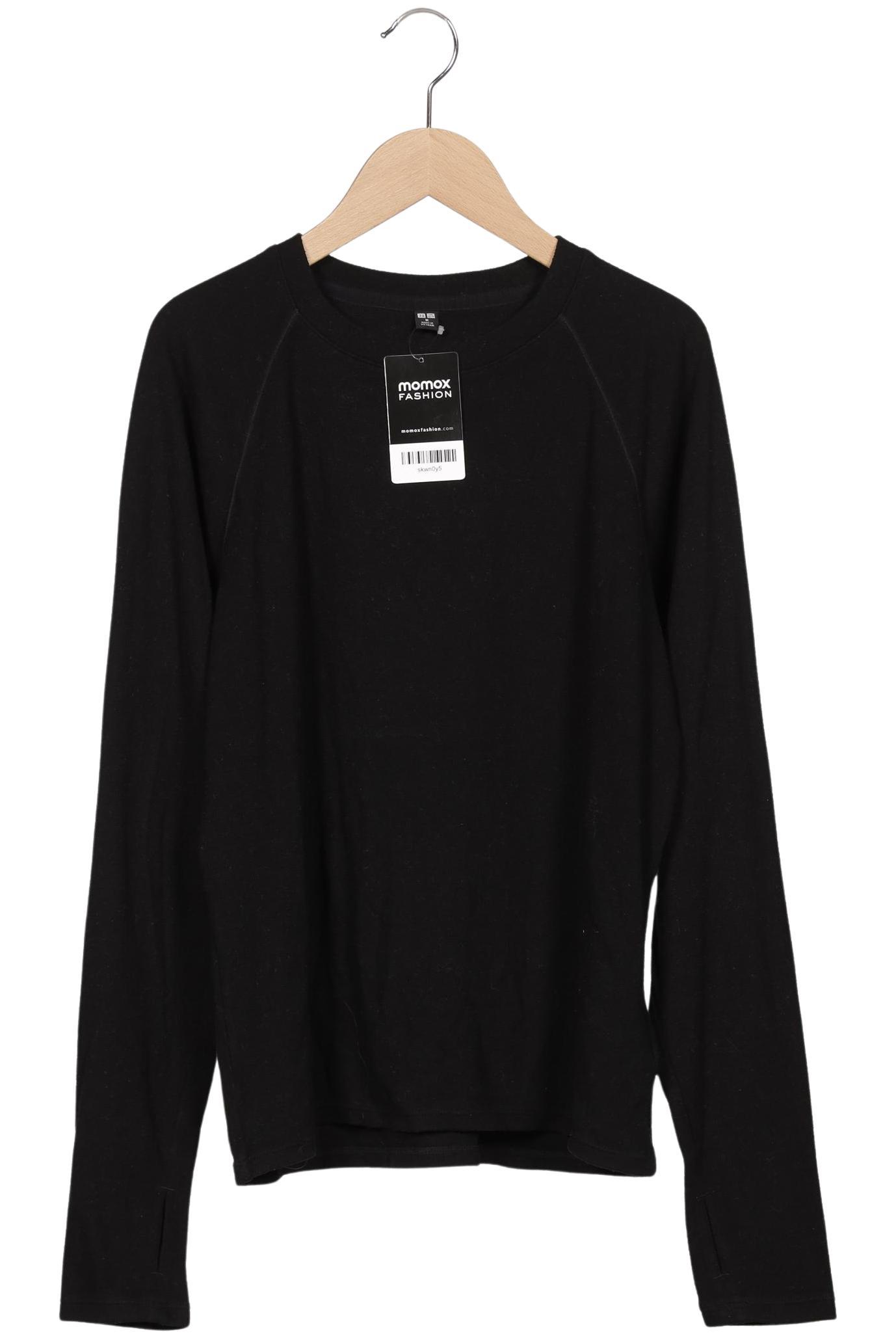 

uniqlo Damen Sweatshirt, schwarz, Gr. 38