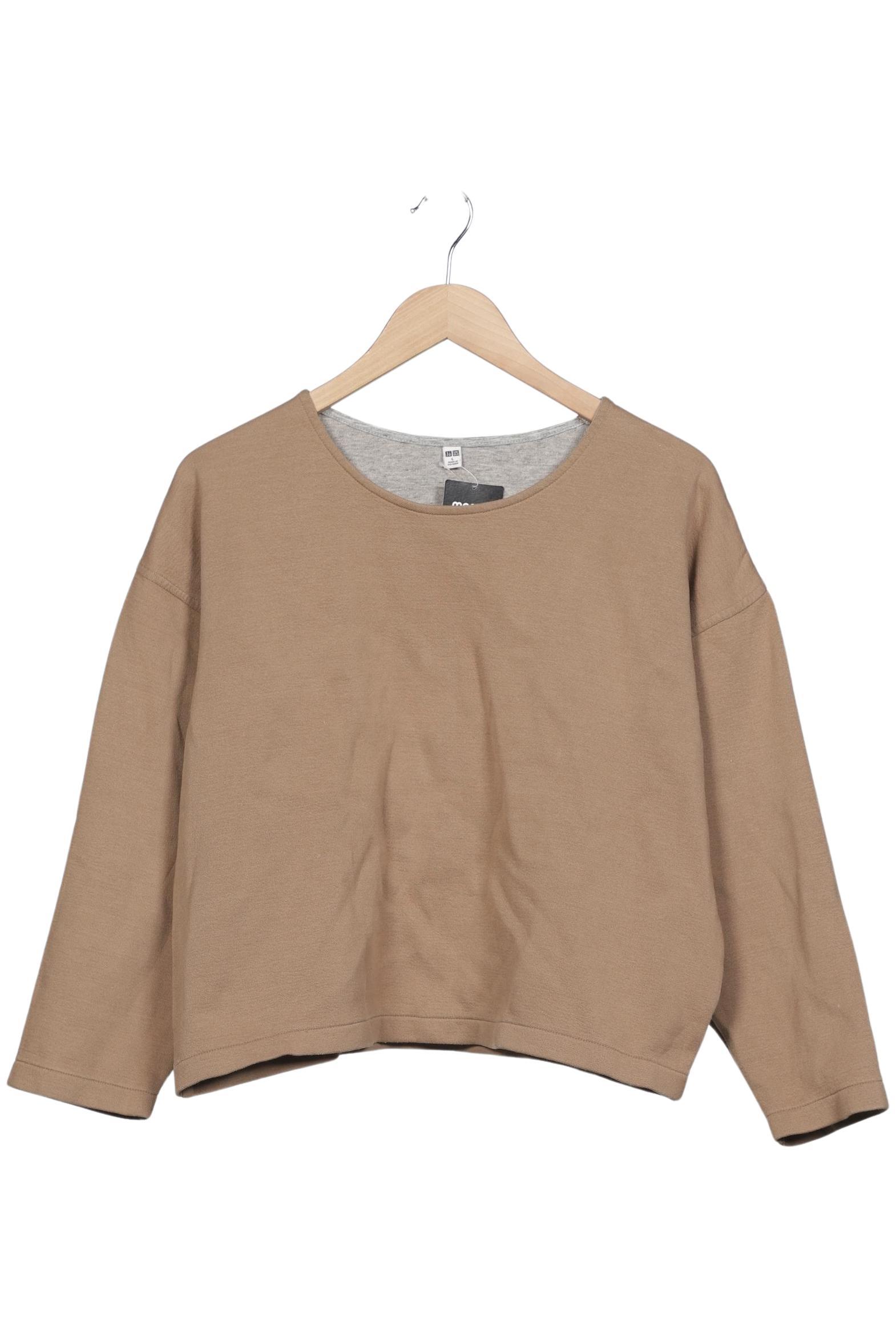 

uniqlo Damen Sweatshirt, beige, Gr. 42