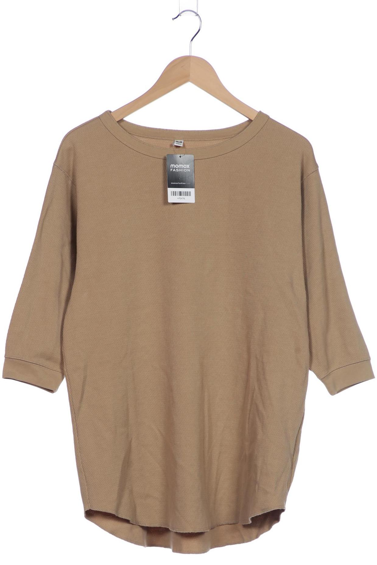 

uniqlo Damen Sweatshirt, beige, Gr. 38