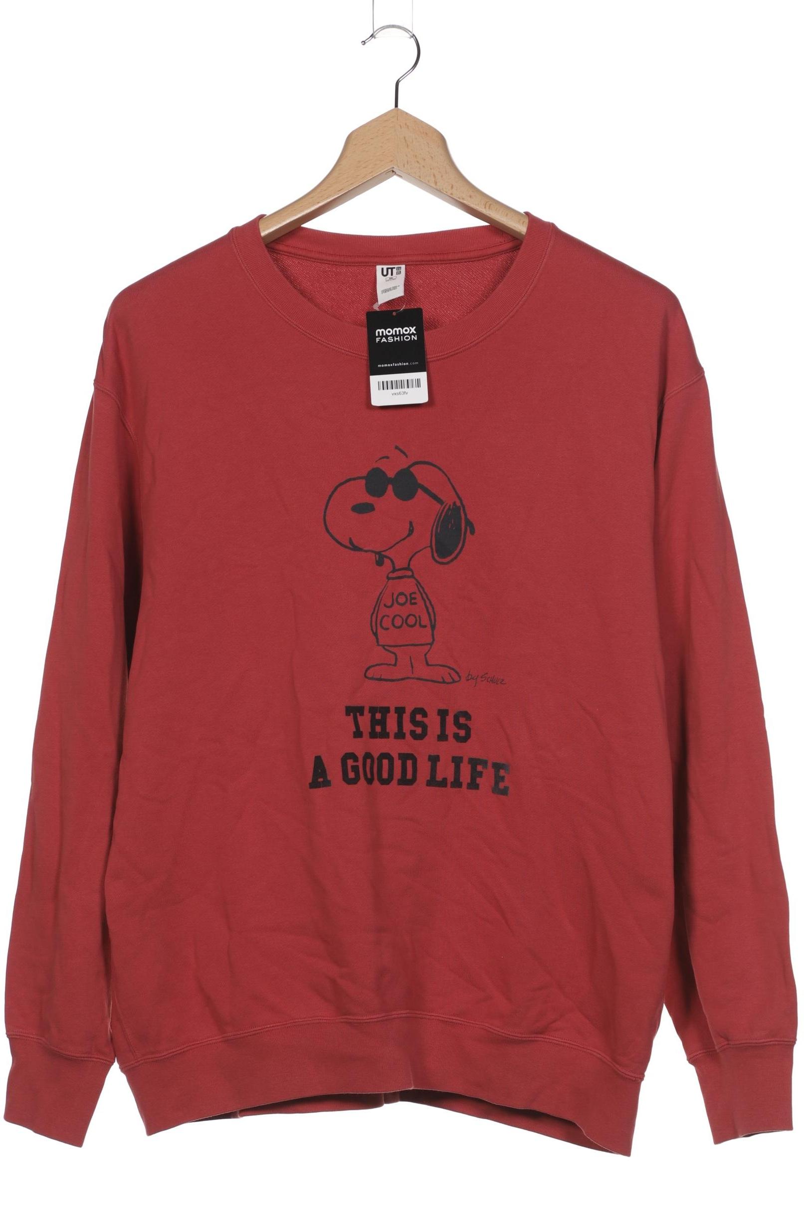 

uniqlo Damen Sweatshirt, rot, Gr. 48