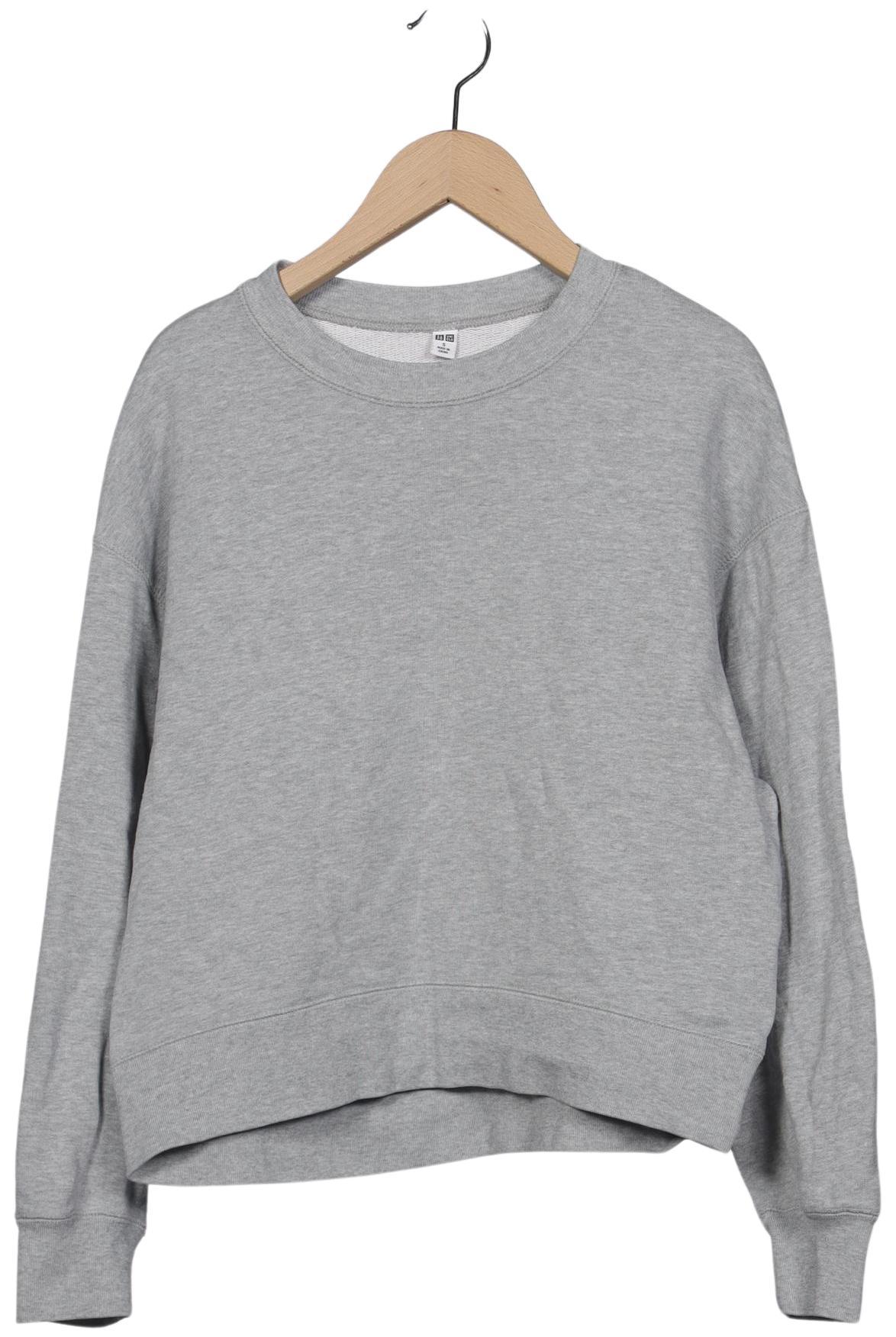 

uniqlo Damen Sweatshirt, grau, Gr. 36