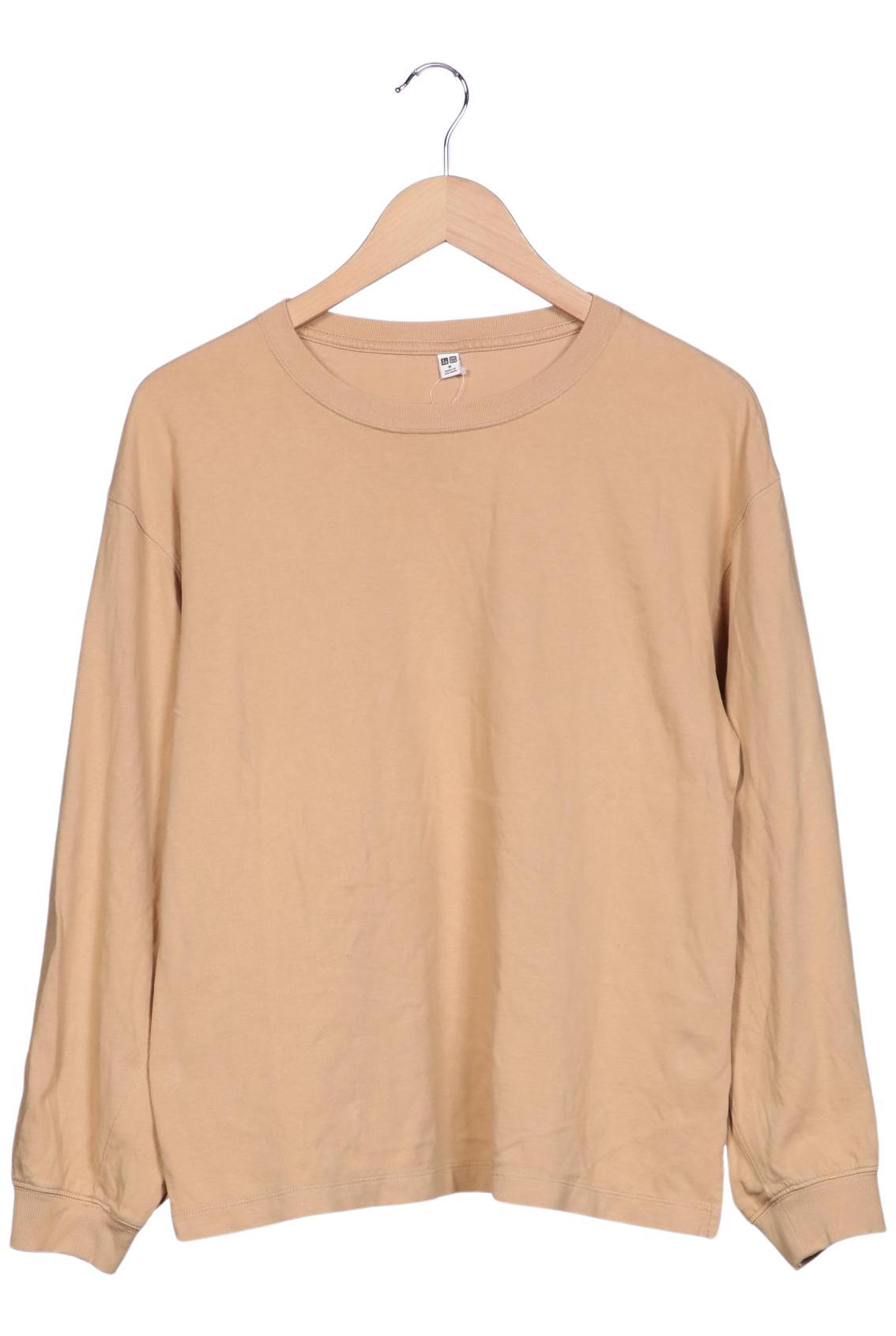

uniqlo Damen Sweatshirt, beige, Gr. 38