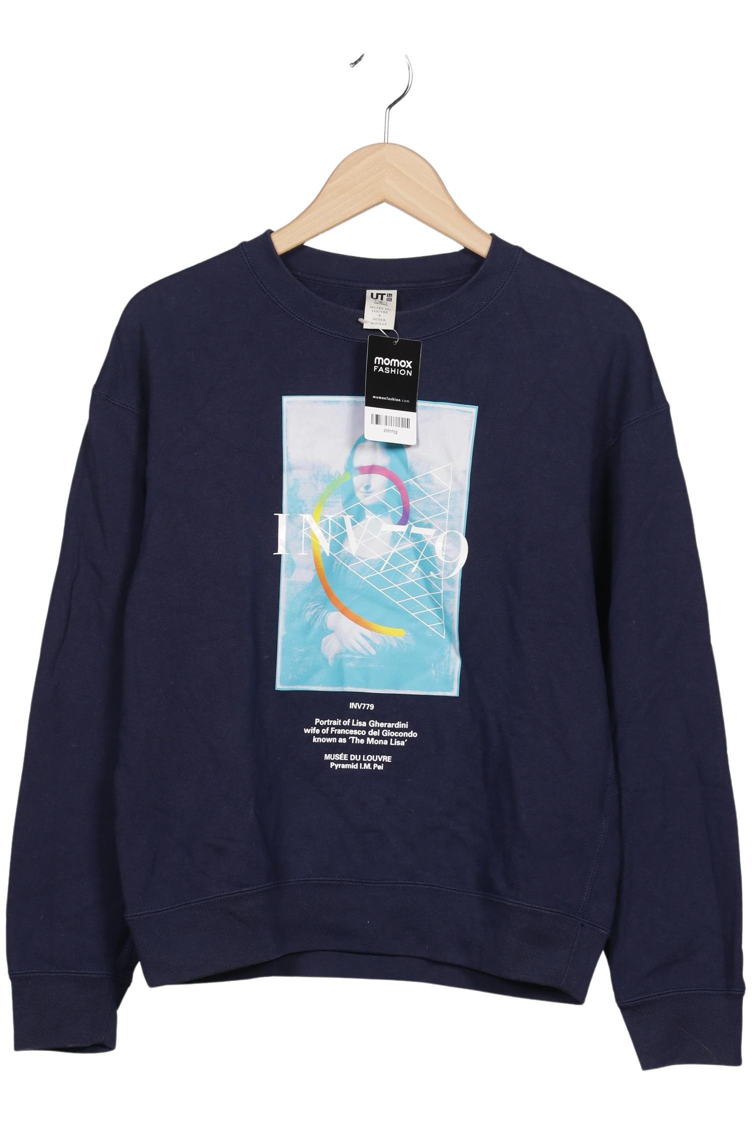 

uniqlo Damen Sweatshirt, marineblau, Gr. 34