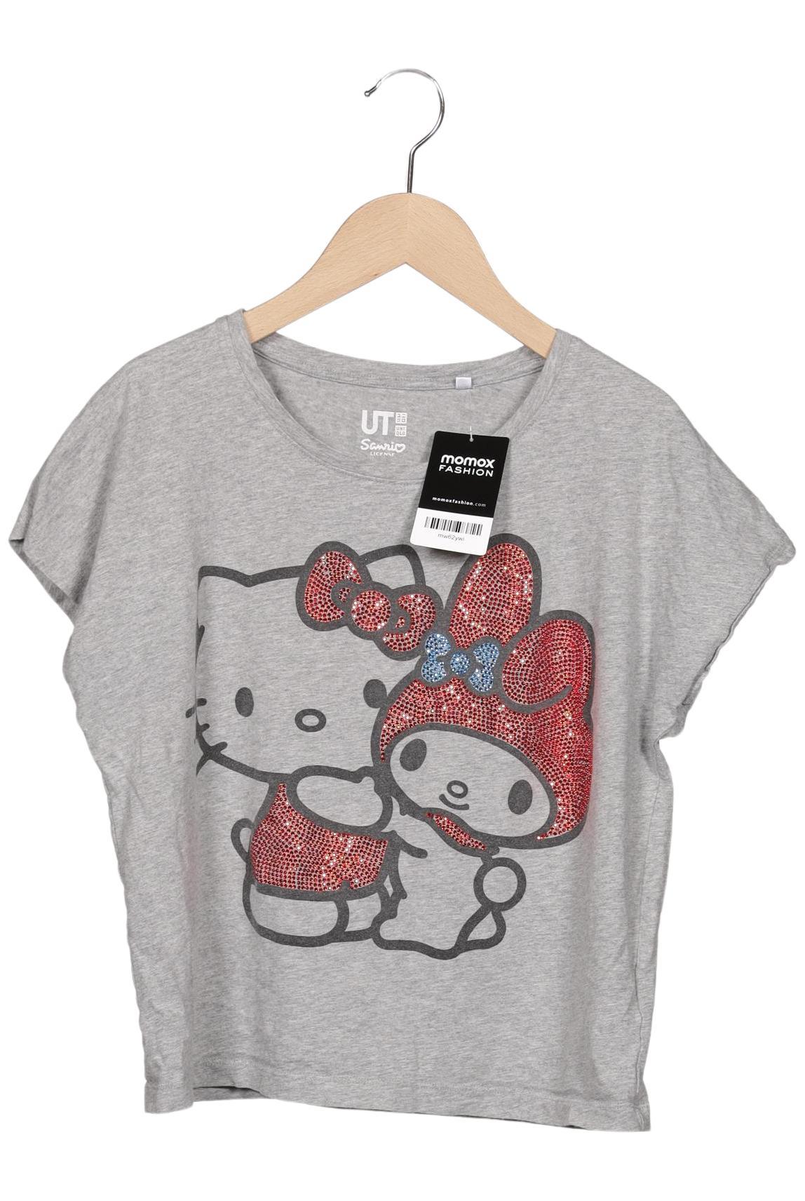 

uniqlo Damen T-Shirt, grau, Gr. 34