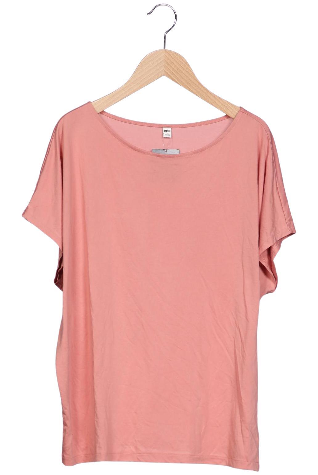 

uniqlo Damen T-Shirt, pink, Gr. 42