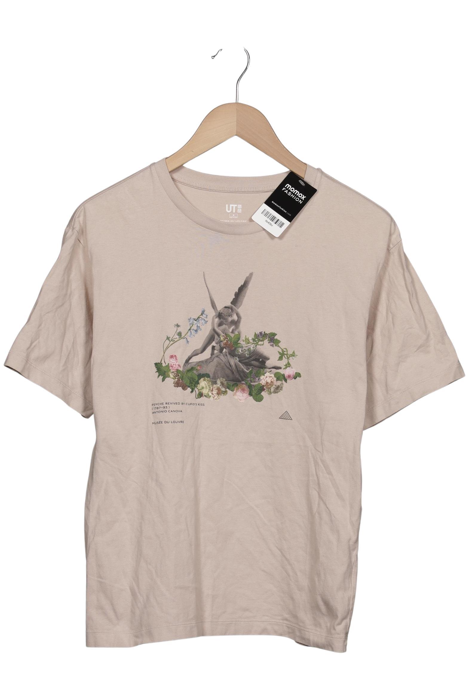 

uniqlo Damen T-Shirt, beige, Gr. 38