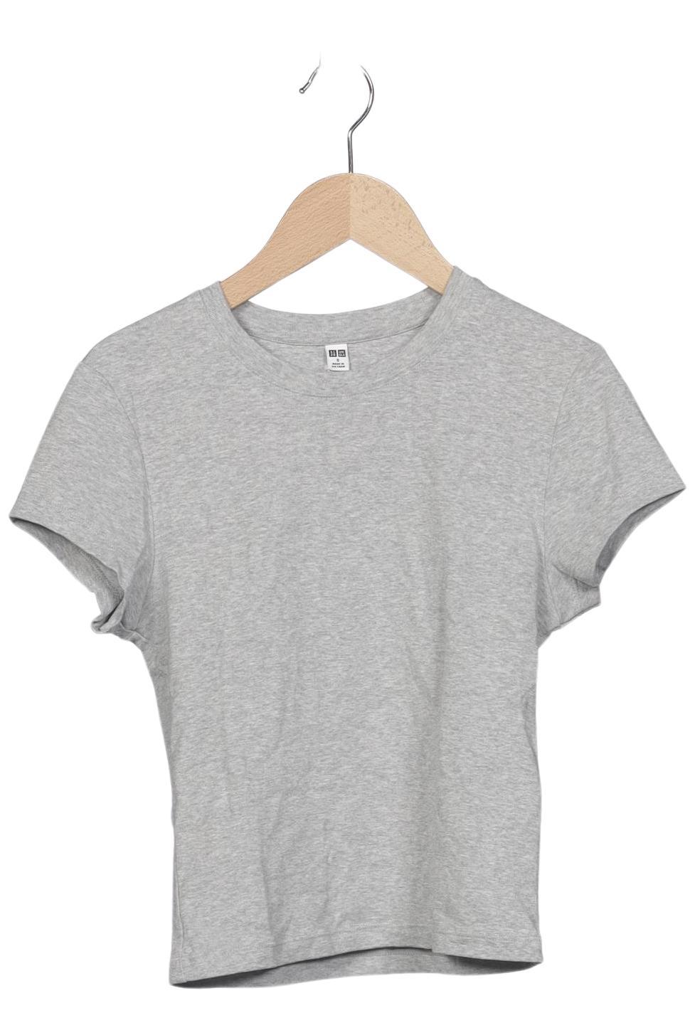 

uniqlo Damen T-Shirt, grau, Gr. 36