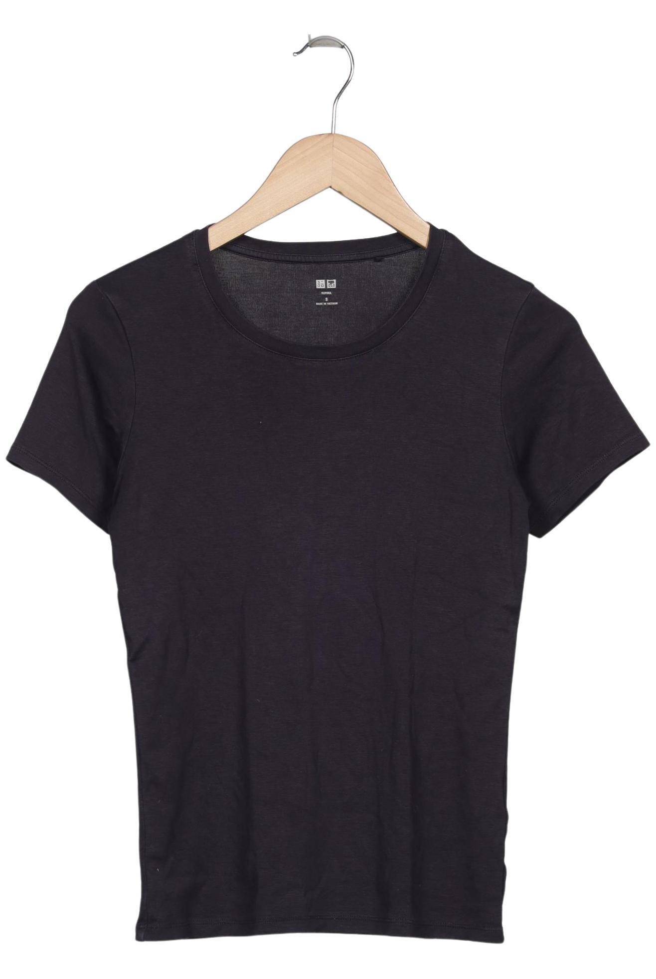 

uniqlo Damen T-Shirt, marineblau, Gr. 36