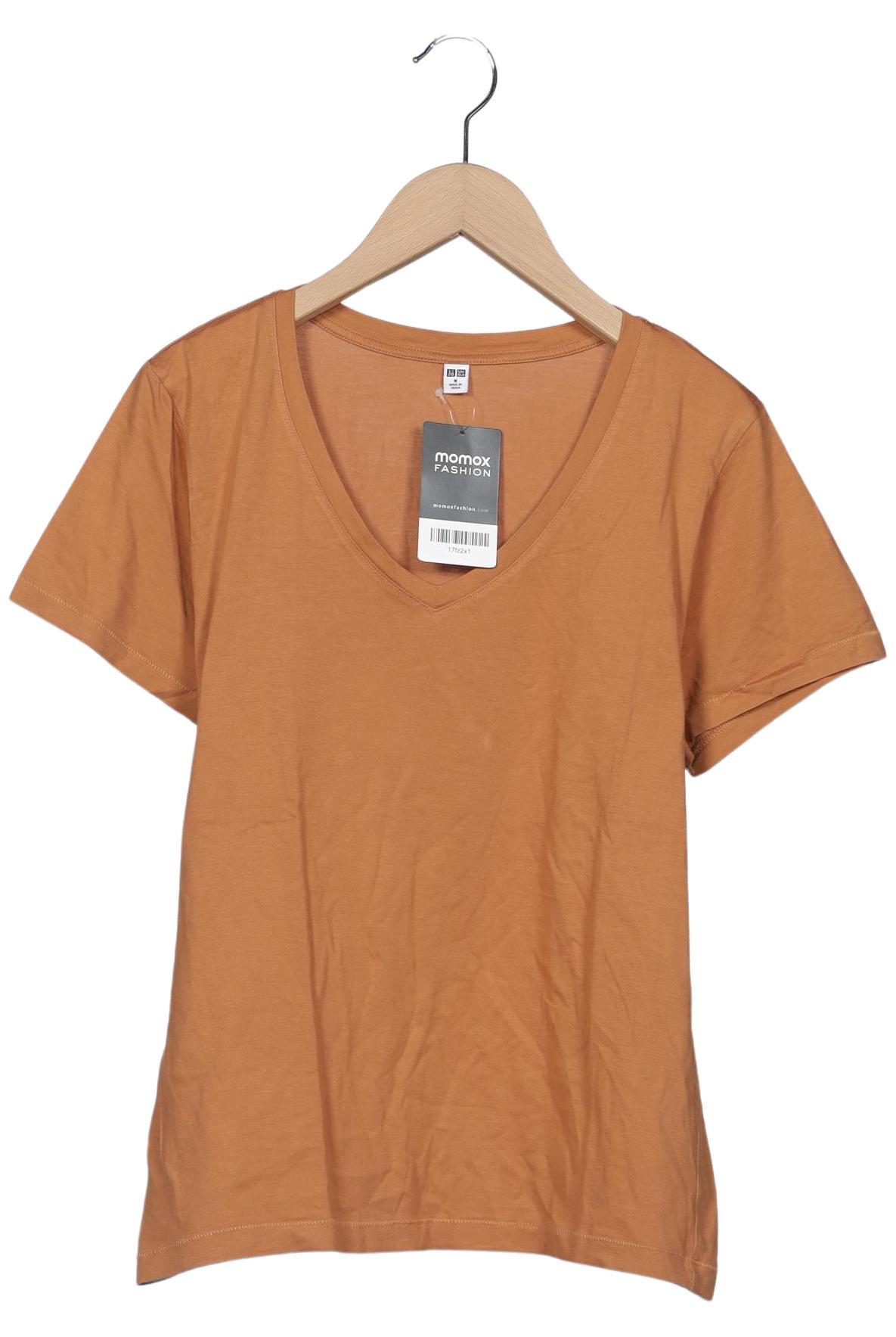 

uniqlo Damen T-Shirt, braun, Gr. 38