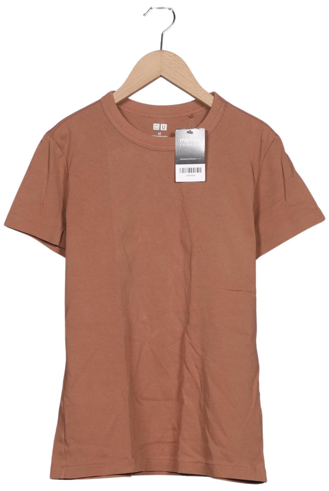 

uniqlo Damen T-Shirt, braun, Gr. 38