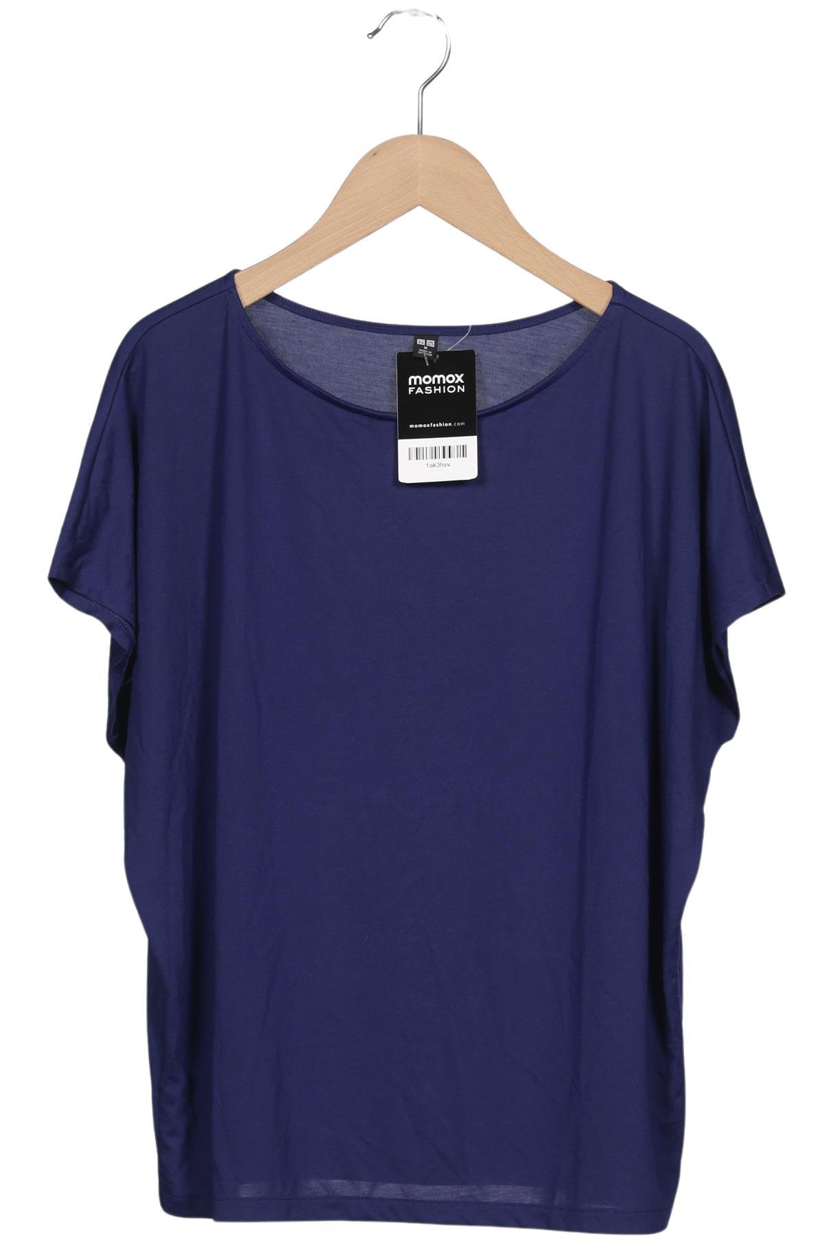 

uniqlo Damen T-Shirt, marineblau, Gr. 38