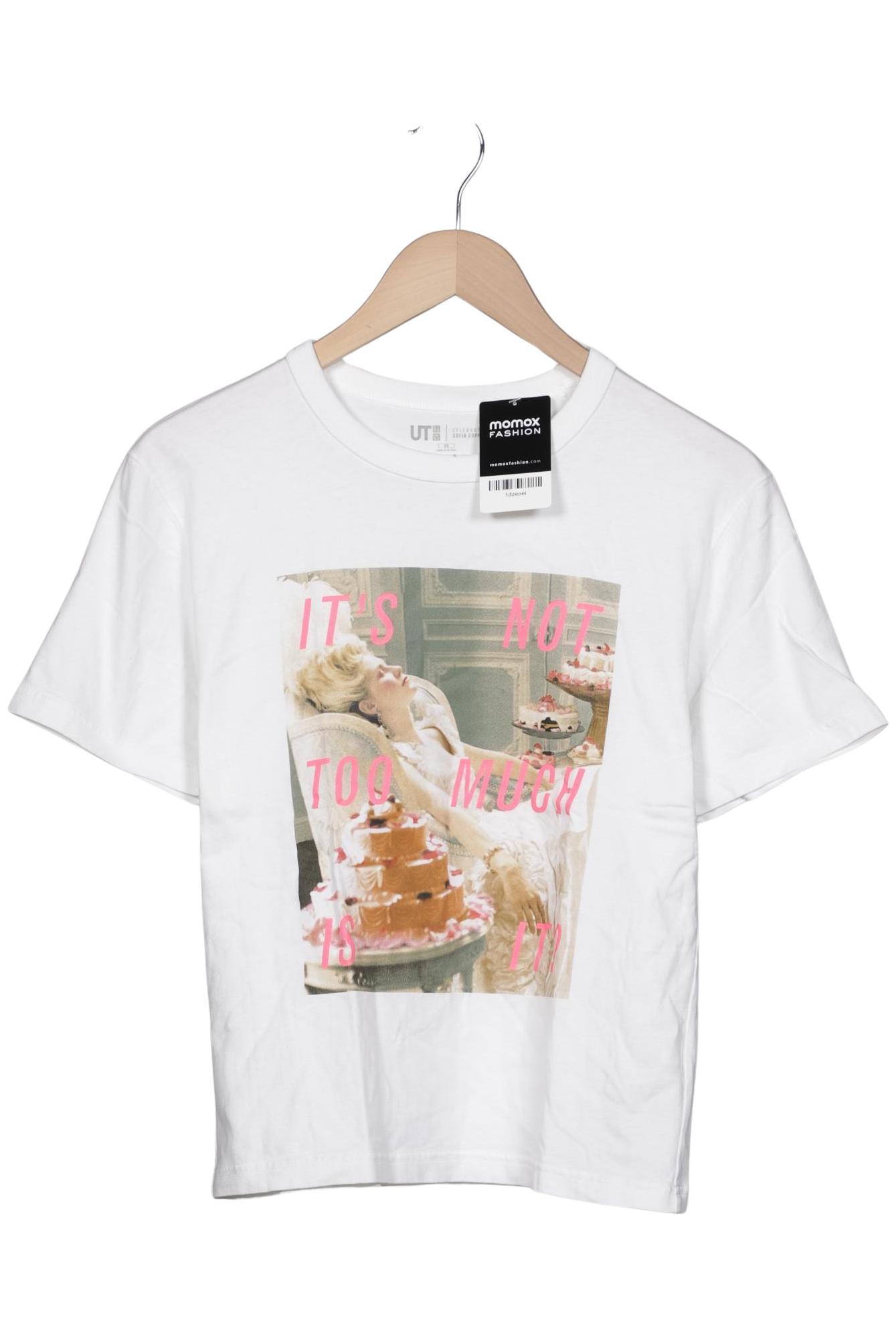 

uniqlo Damen T-Shirt, weiß, Gr. 34