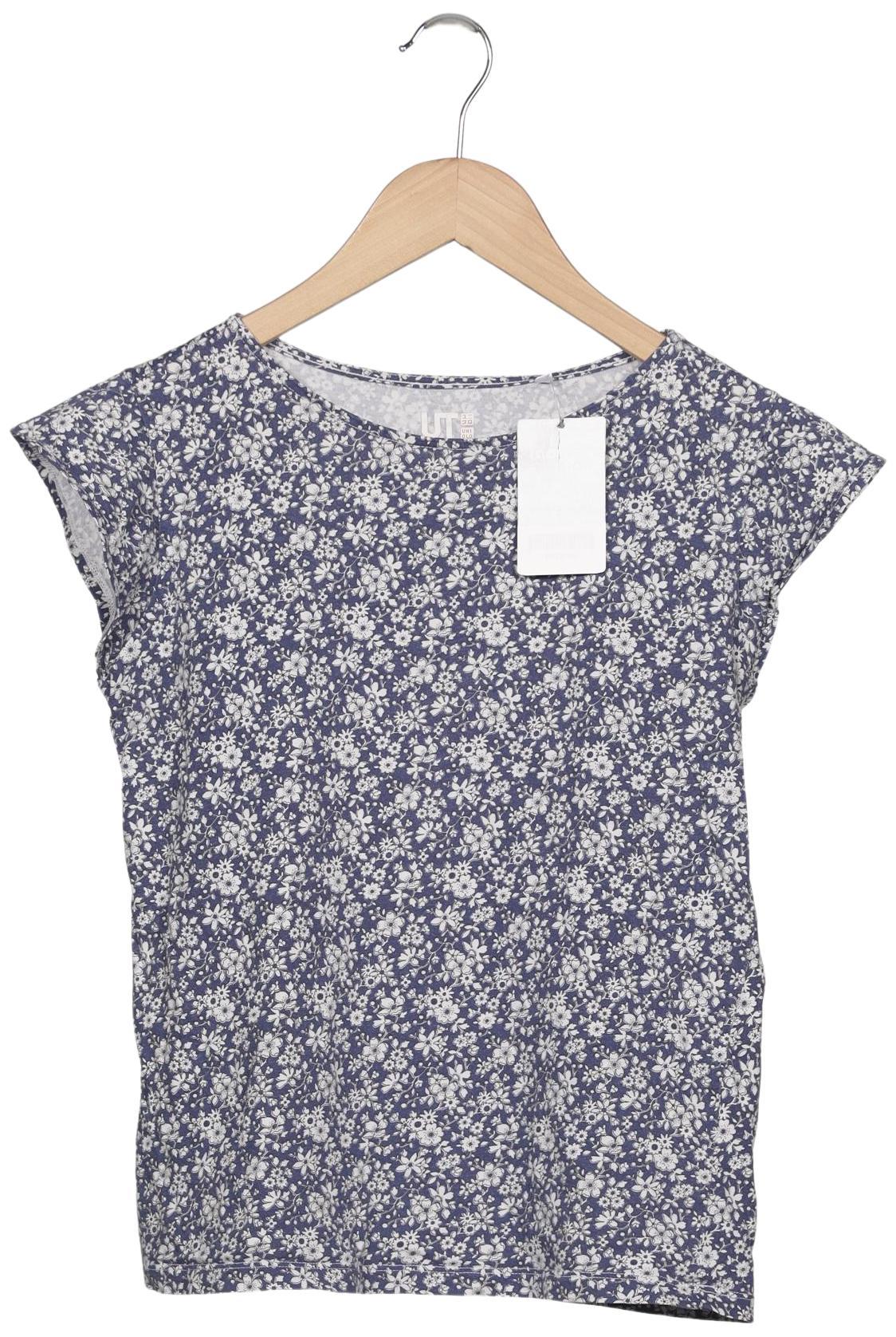 

uniqlo Damen T-Shirt, marineblau, Gr. 36