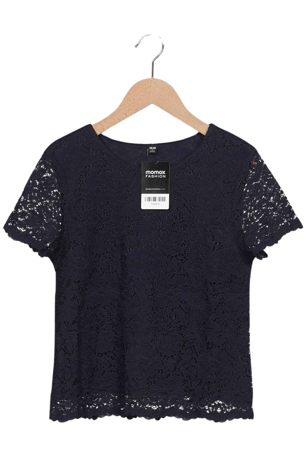 

uniqlo Damen T-Shirt, marineblau, Gr. 36