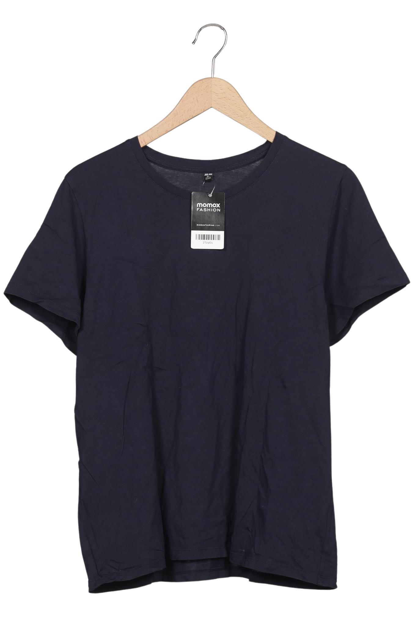 

uniqlo Damen T-Shirt, marineblau, Gr. 44
