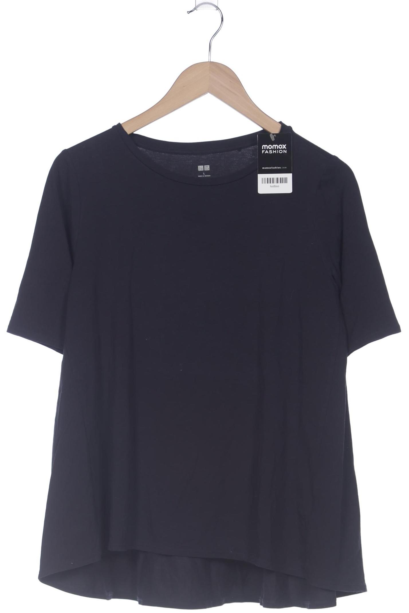 

uniqlo Damen T-Shirt, marineblau, Gr. 42