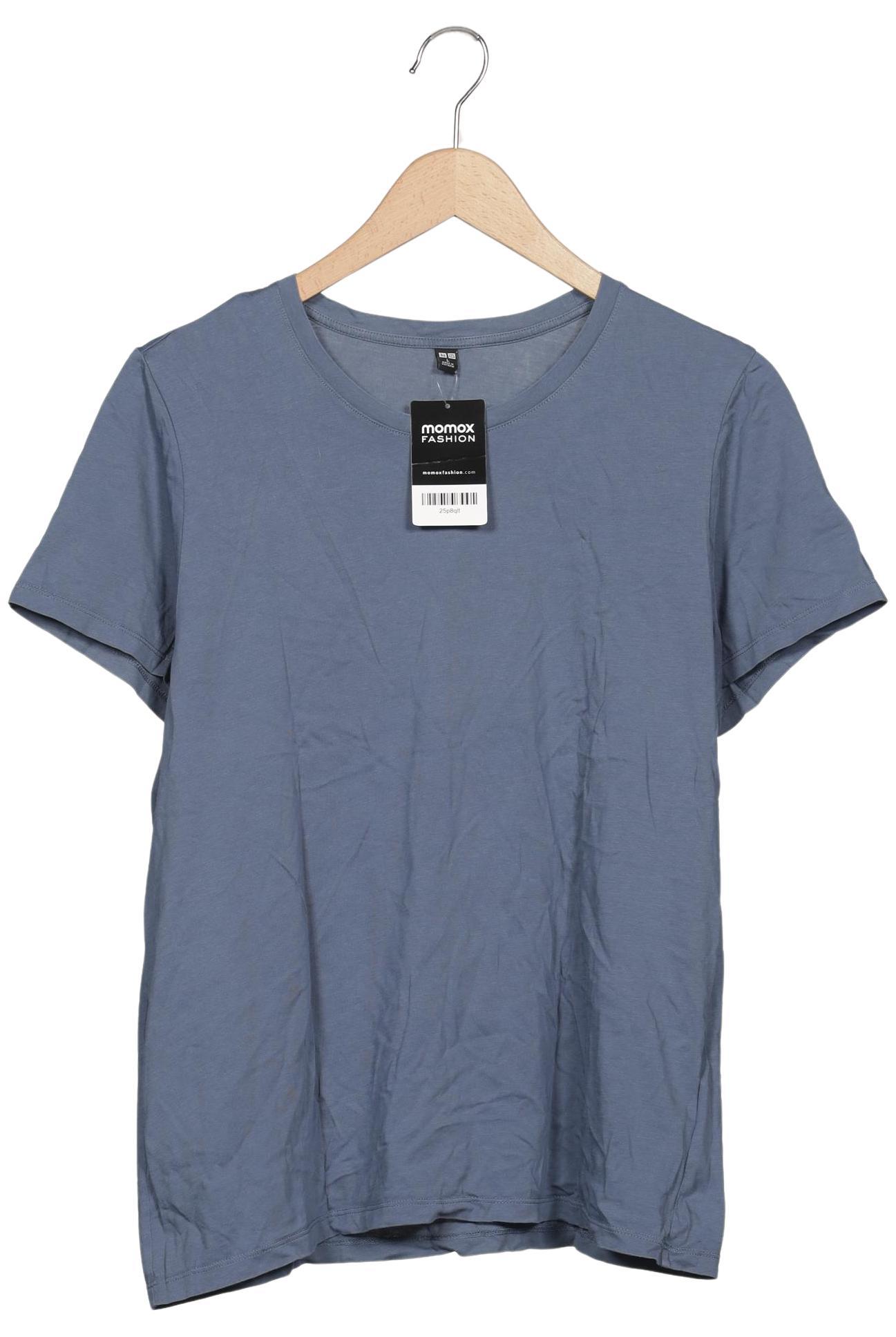 

uniqlo Damen T-Shirt, blau, Gr. 42
