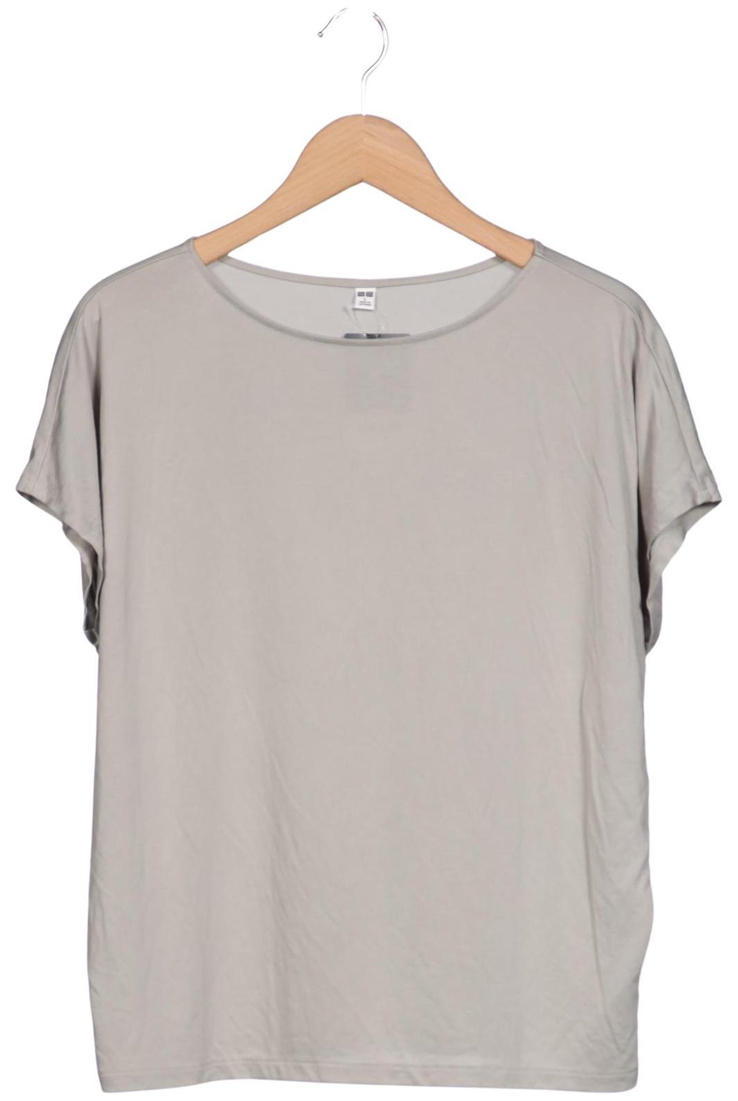 

uniqlo Damen T-Shirt, grau, Gr. 42