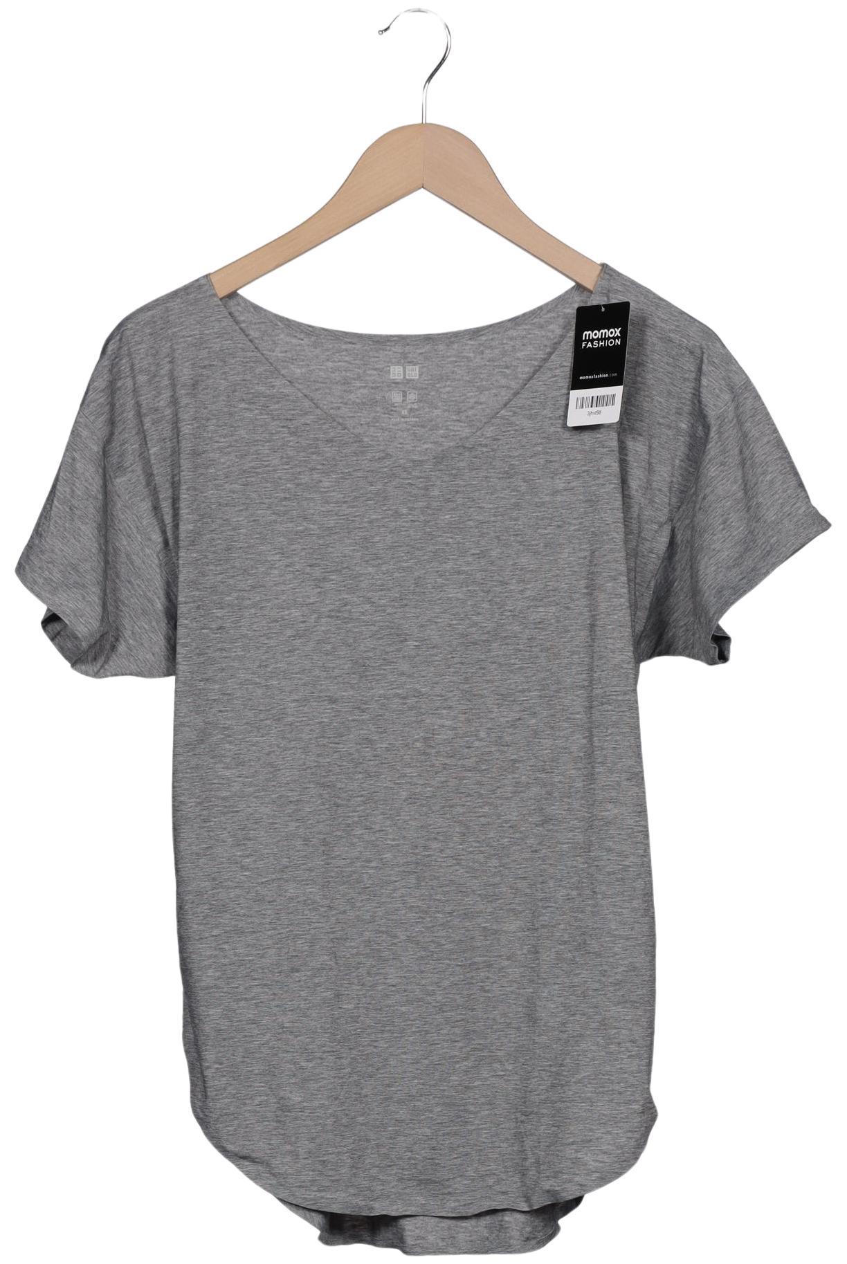 

uniqlo Damen T-Shirt, grau, Gr. 34