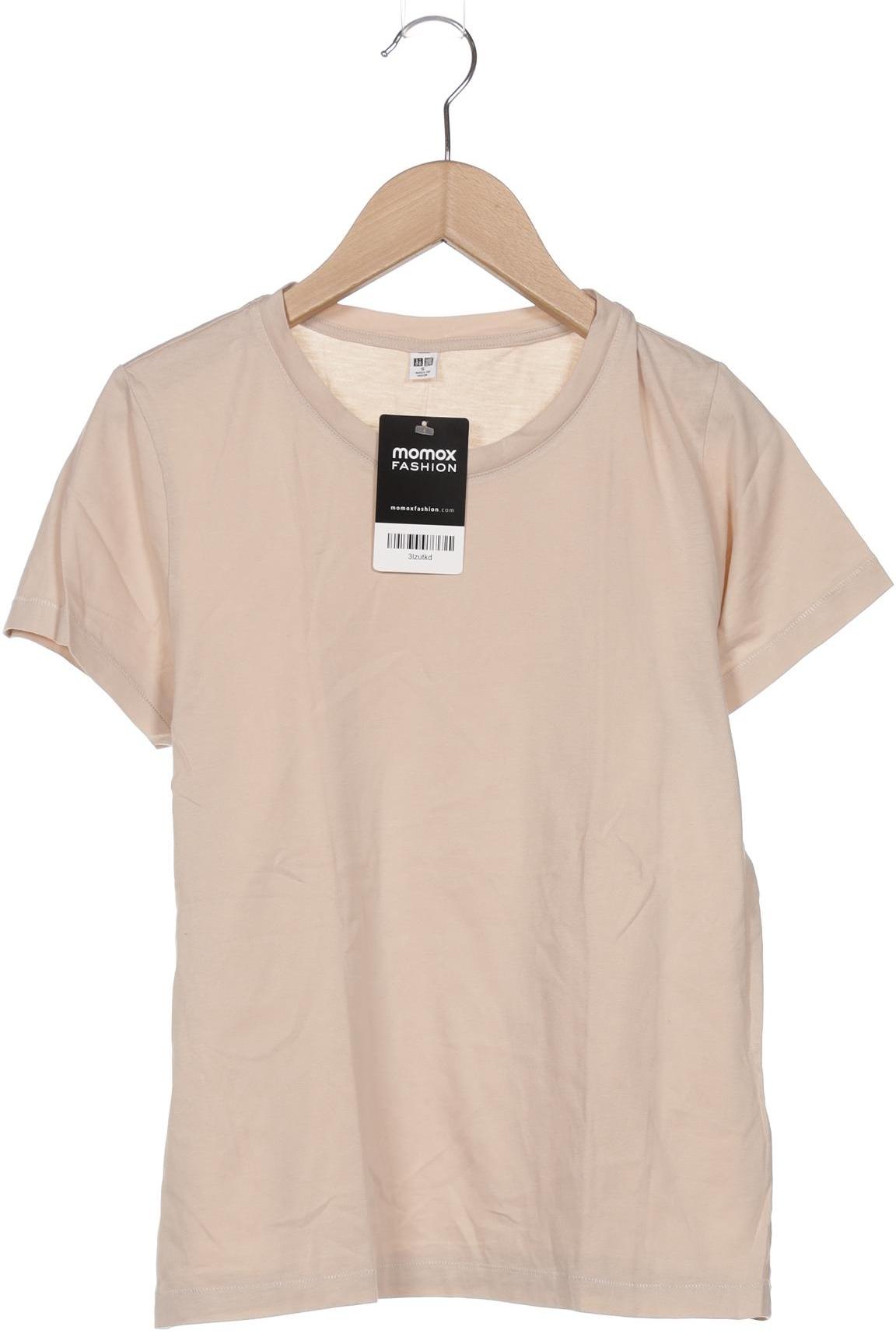 

uniqlo Damen T-Shirt, beige, Gr. 36