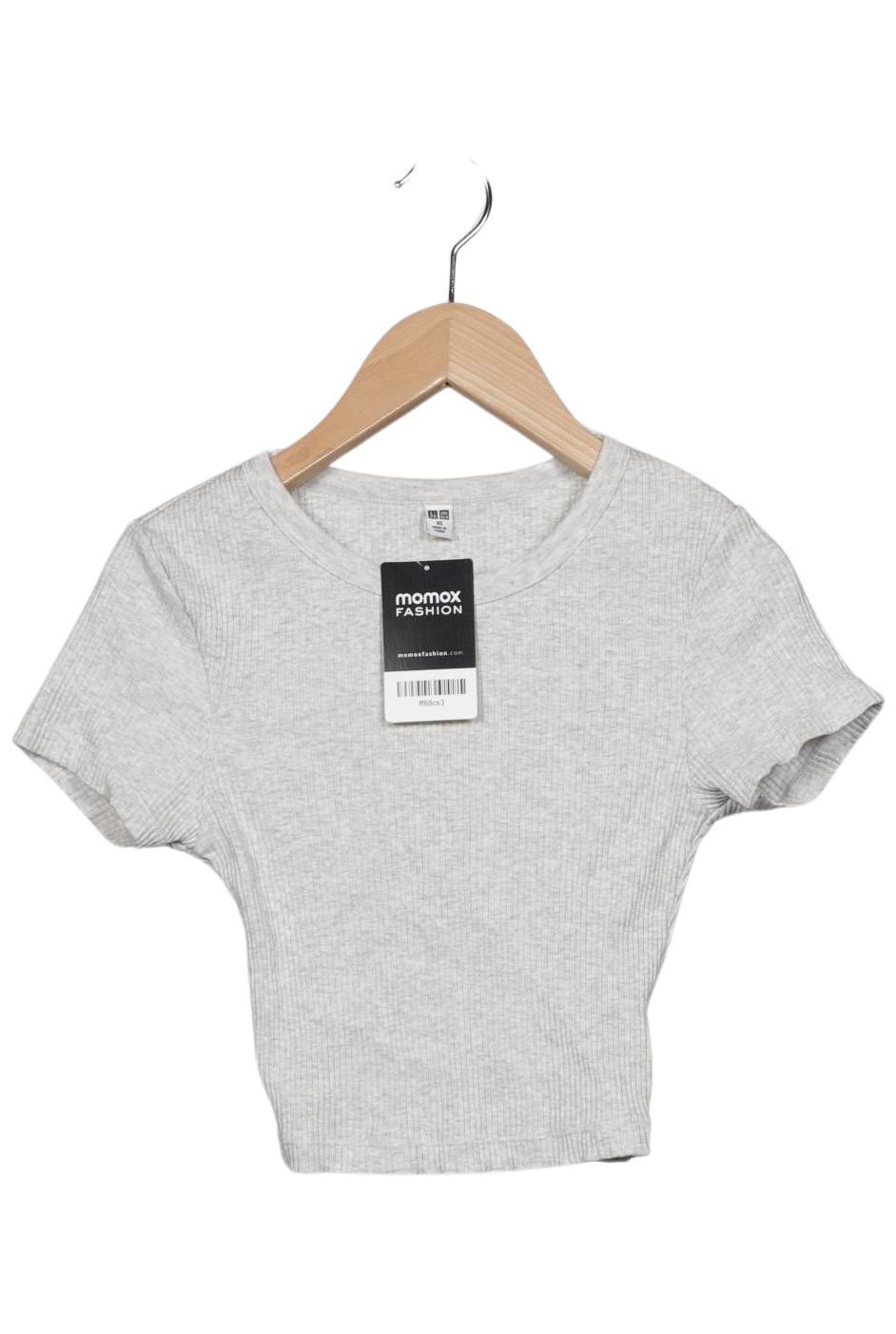 

uniqlo Damen T-Shirt, grau, Gr. 34