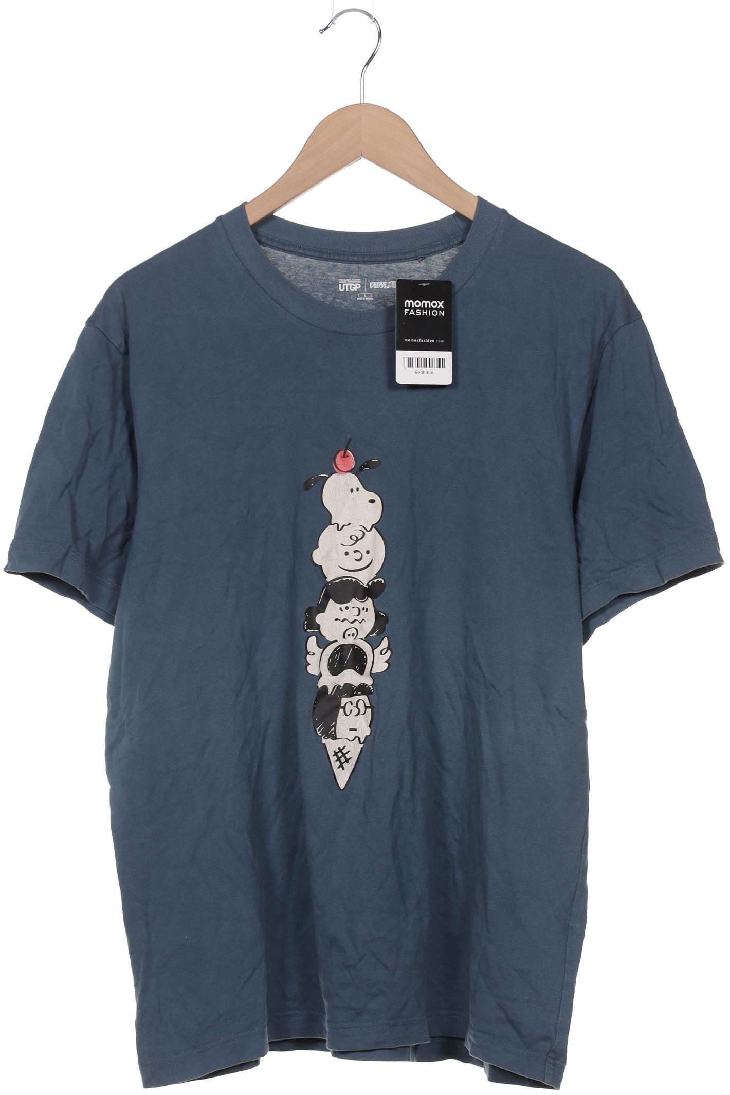 

uniqlo Damen T-Shirt, marineblau, Gr. 42